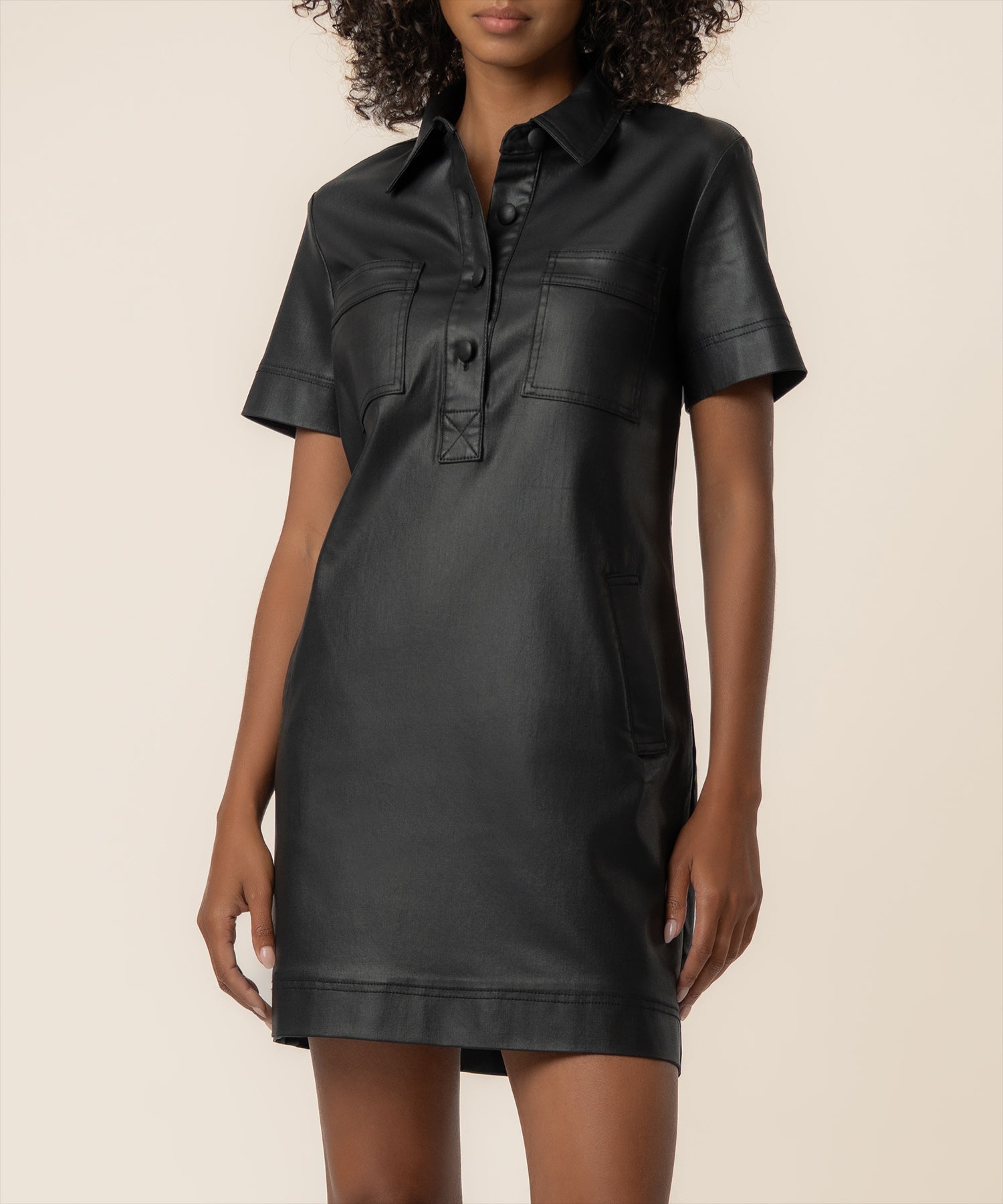 Tatiana Coated Dress