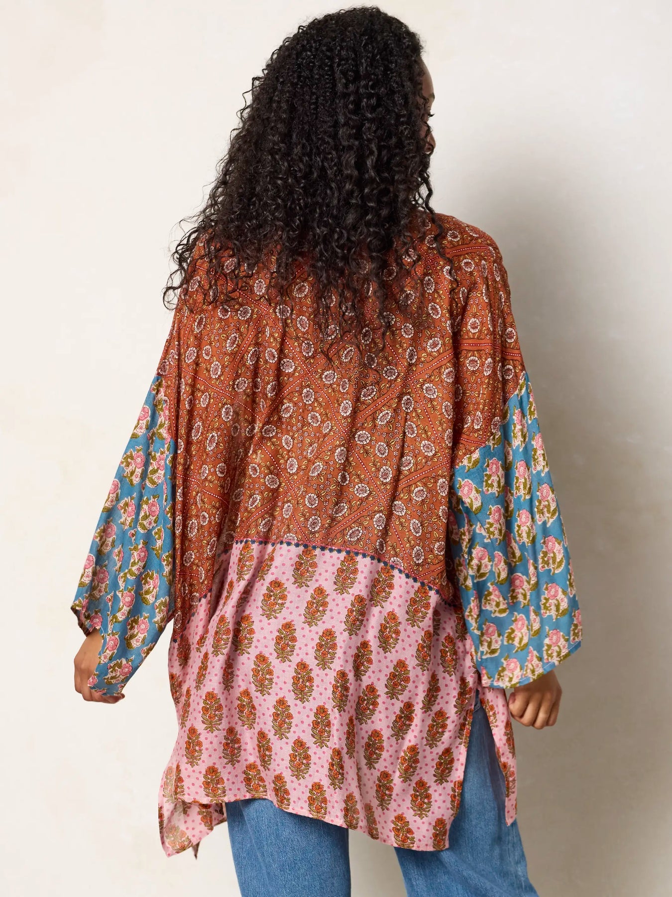 Sierra Mix Print Kimono