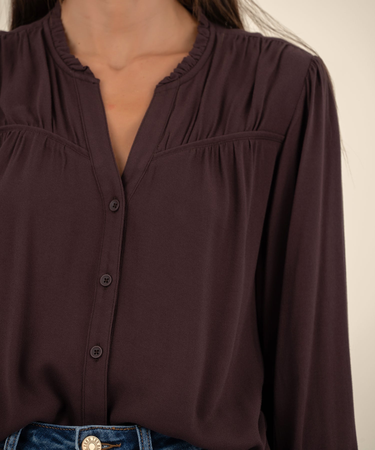 Isley Blouse - Brown