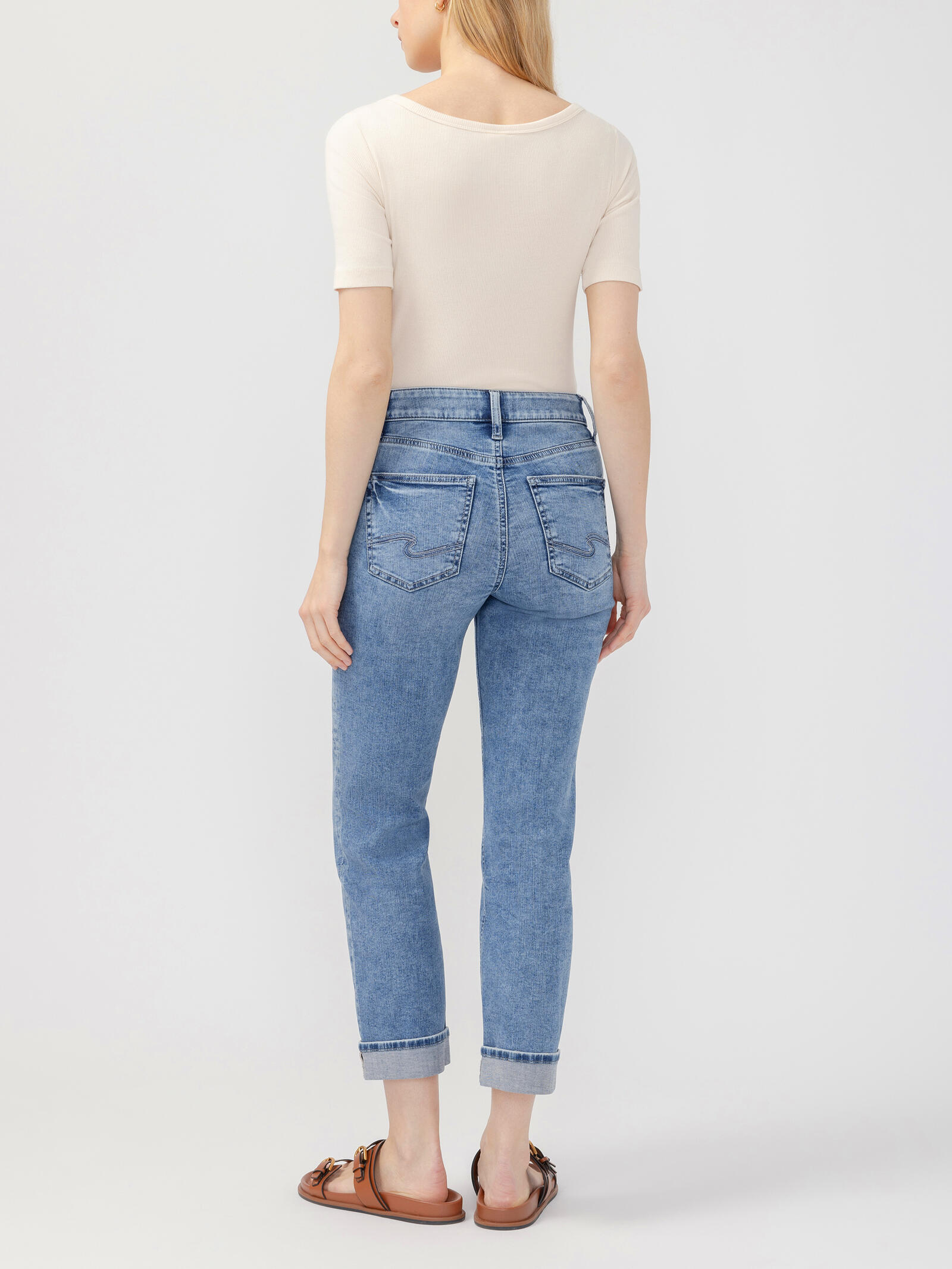 Avery Classic Straight Leg - Bluebell