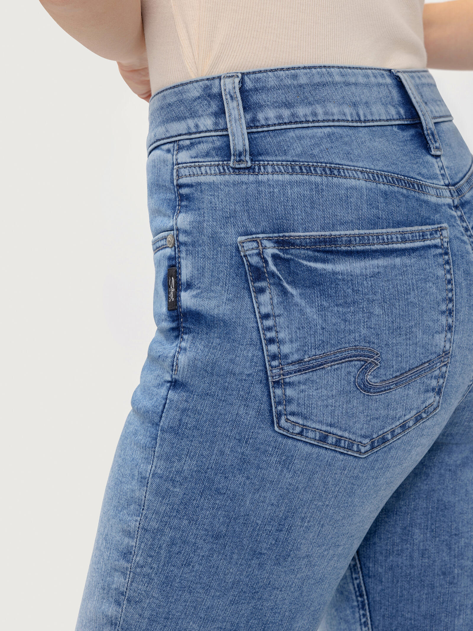 Avery Classic Straight Leg - Bluebell