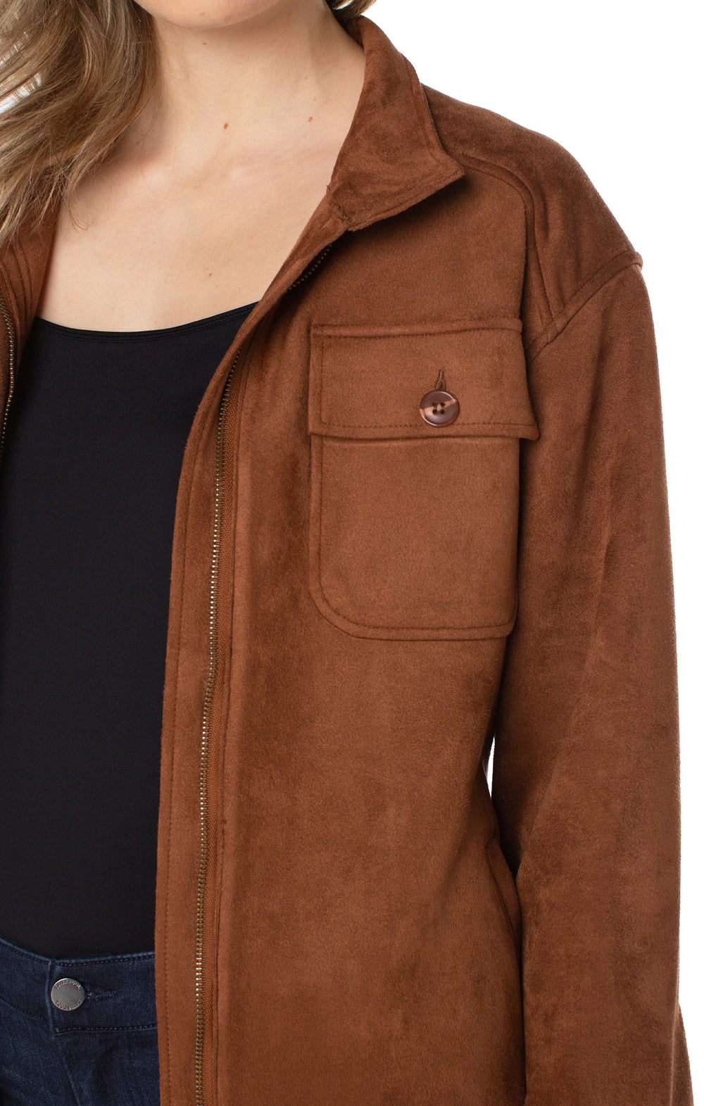 Utility Jacket - Penny Brown