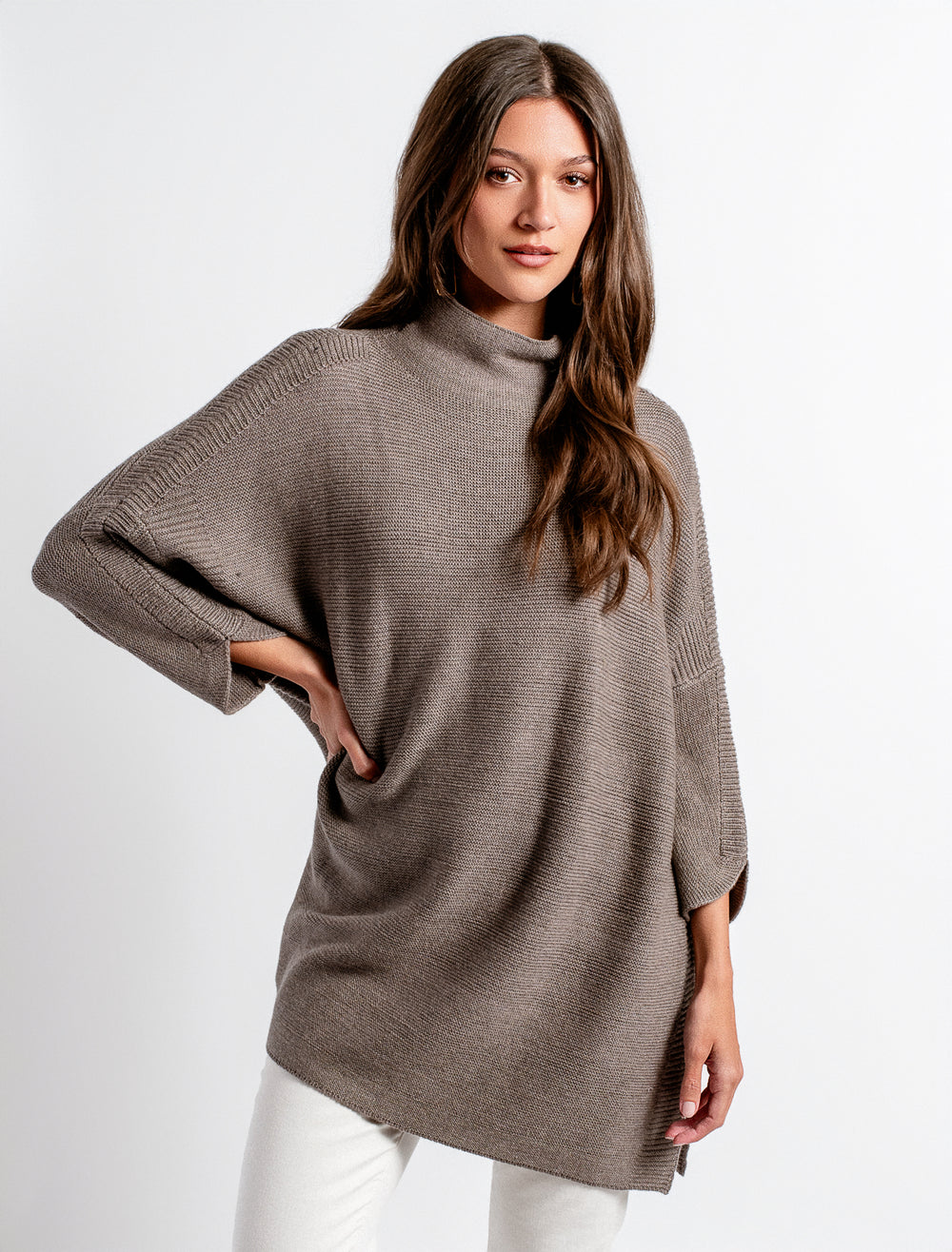 Boho Tunic - Heather Brown