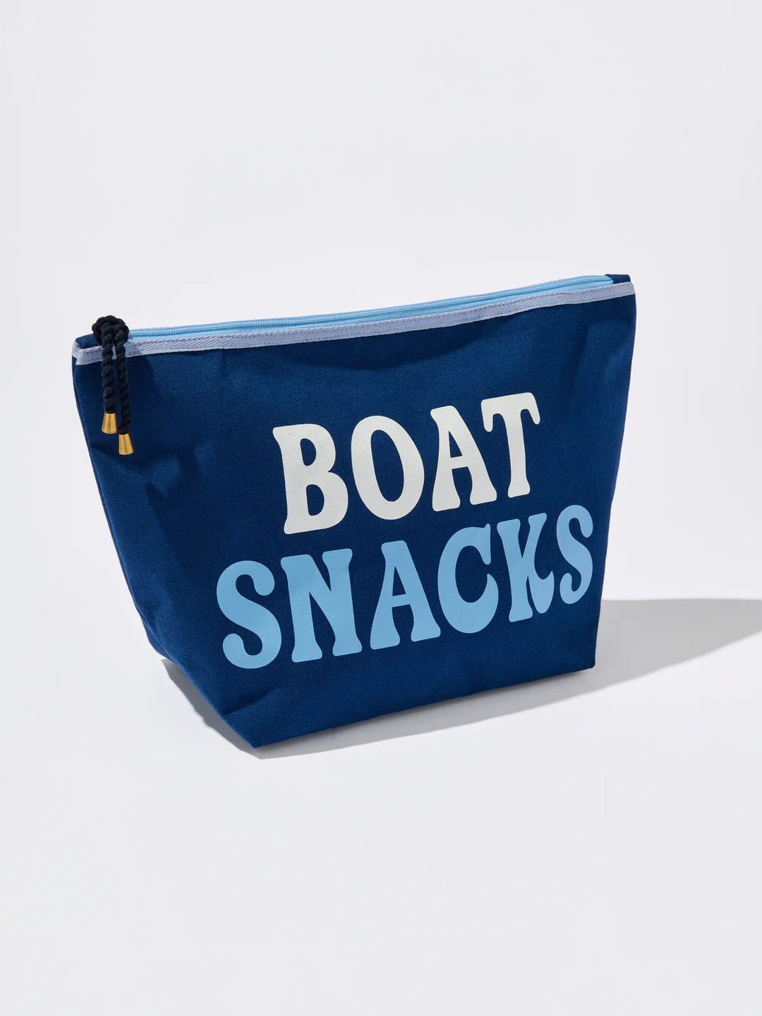 Boat Snacks Large Zip Pouch