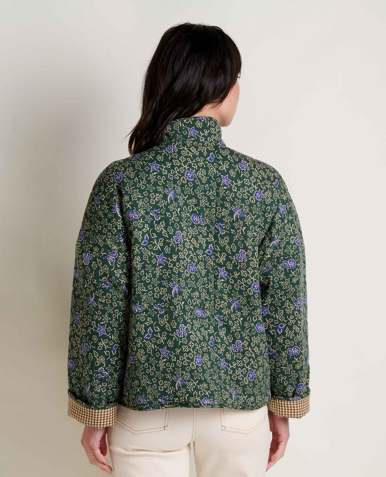 Manzana Quilted Jacket - Pasture Floral Print
