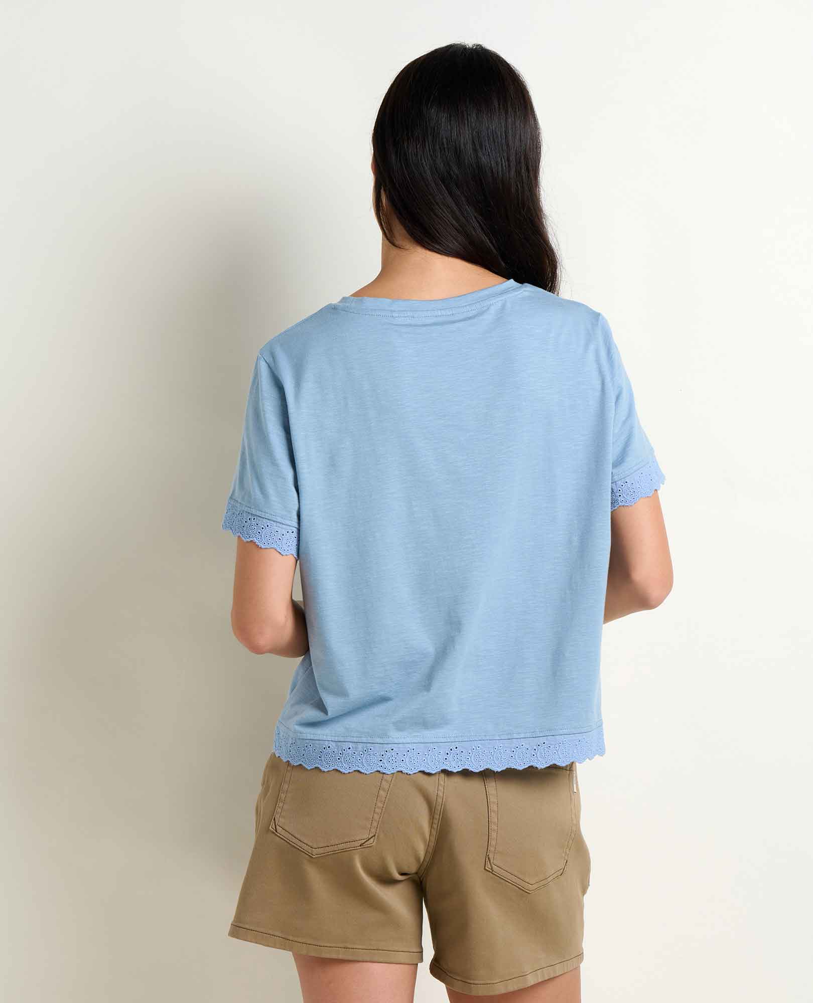 Clara Tee - Weathered Blue