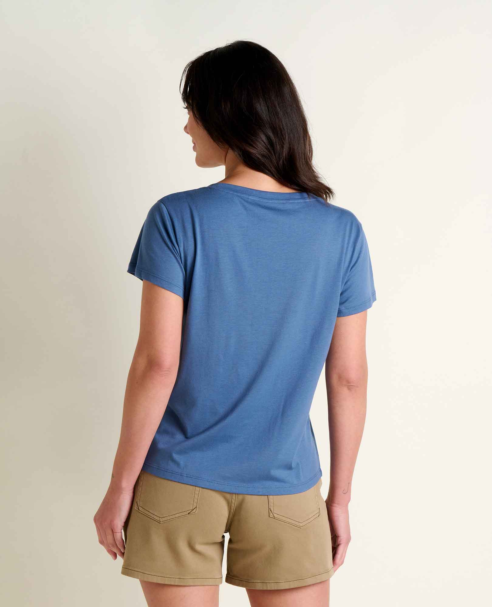 Whisper Tee - Canal Blue