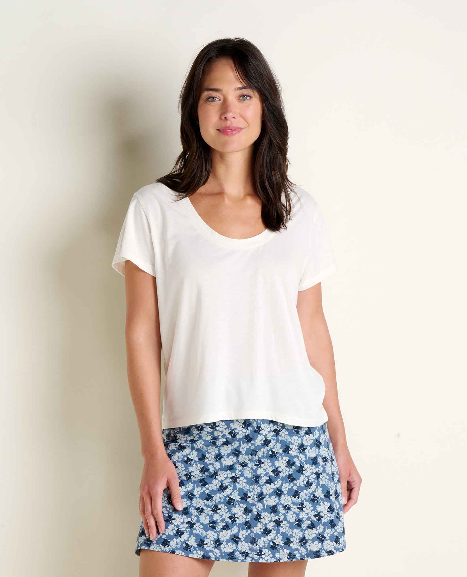 Whisper Tee - Egret