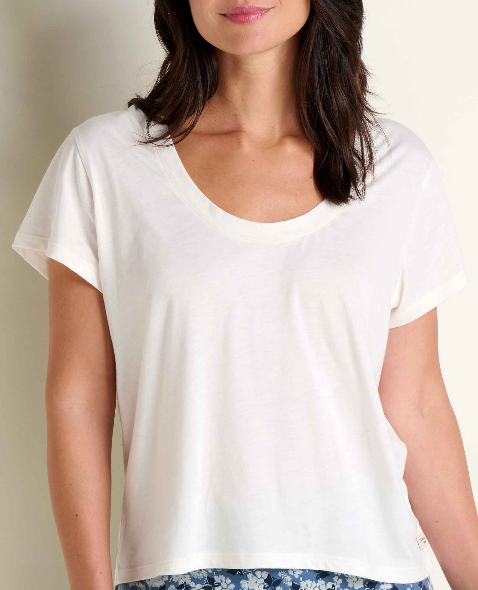 Whisper Tee - Egret