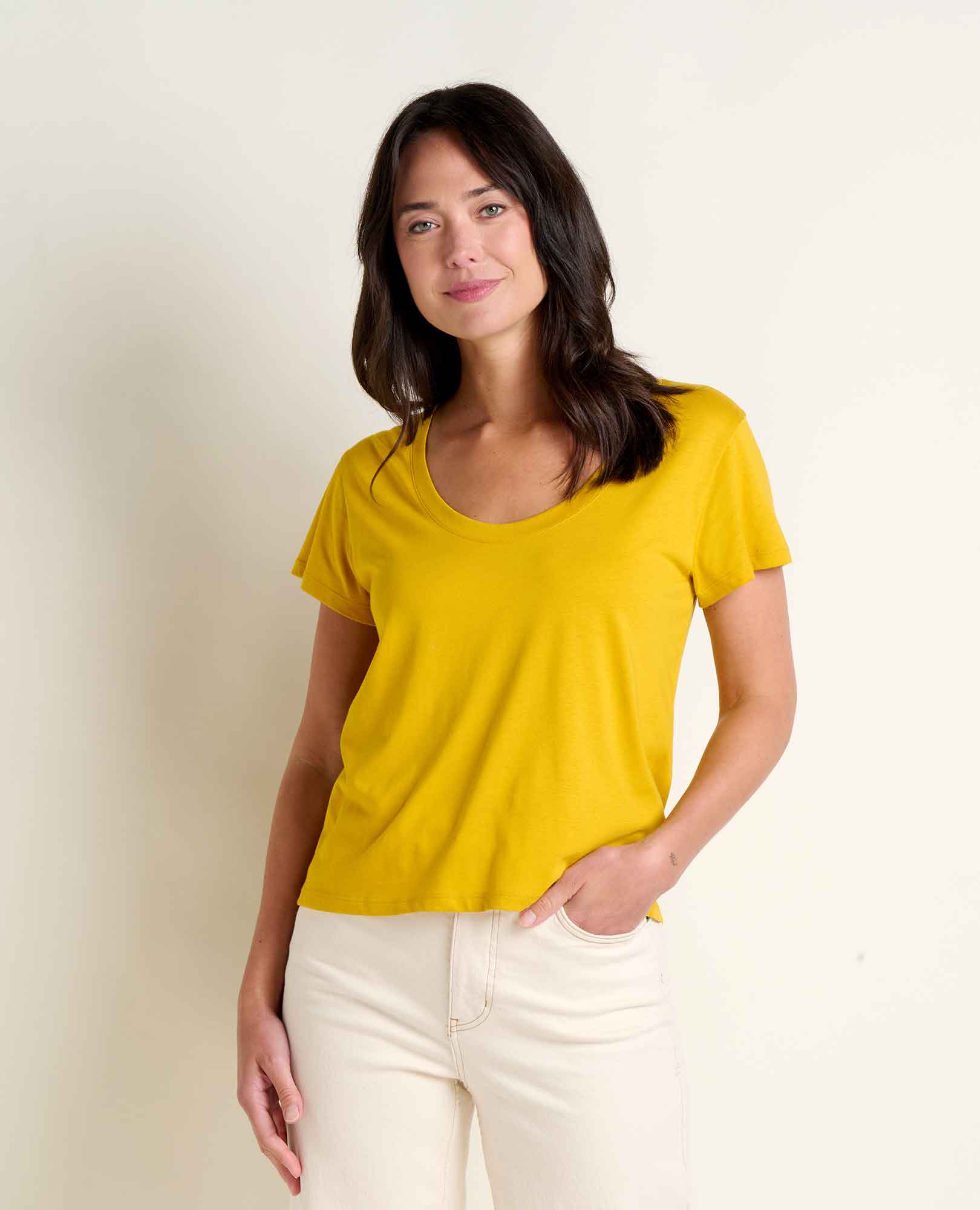 Whisper Tee - Gold
