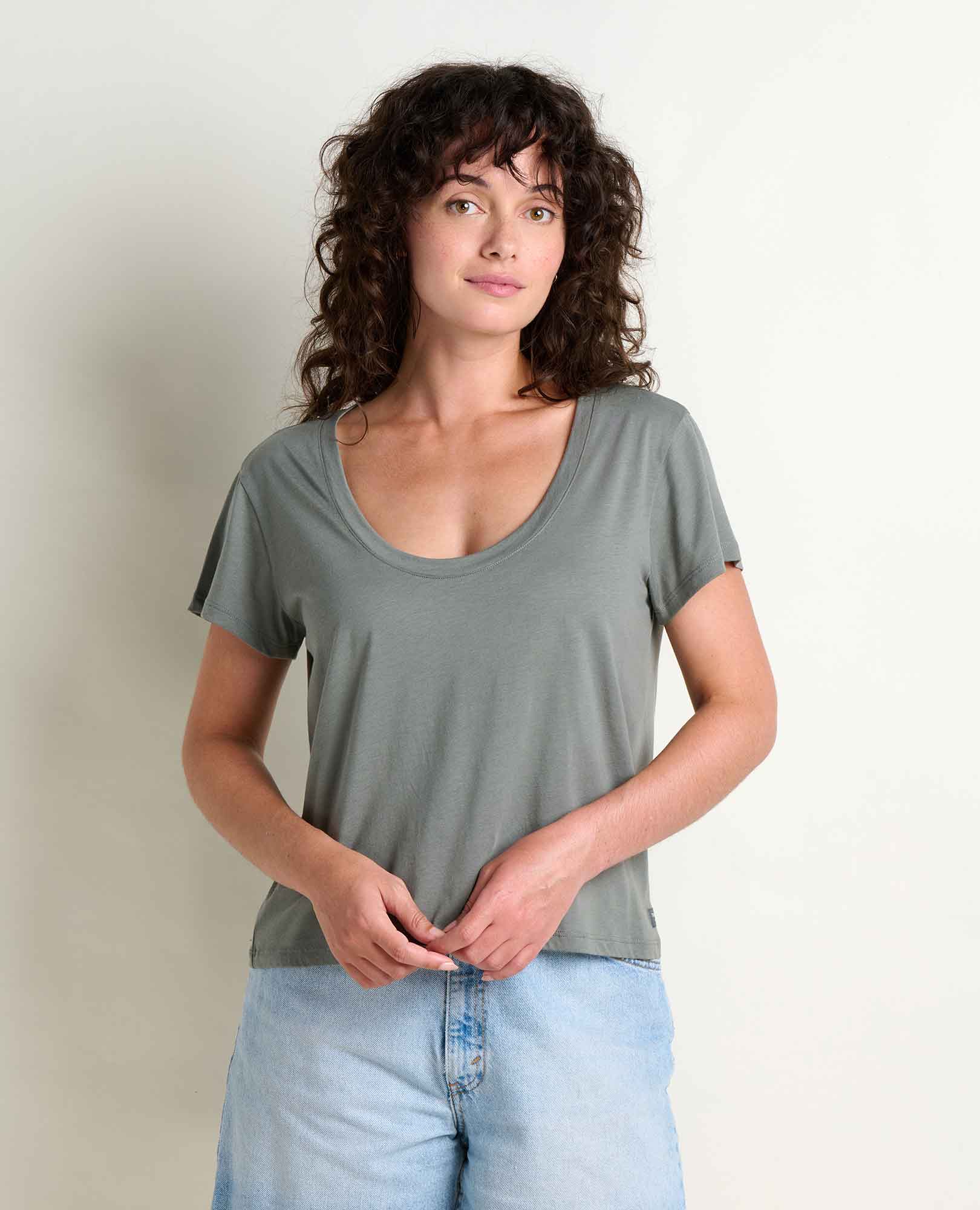 Whisper Tee - Slate
