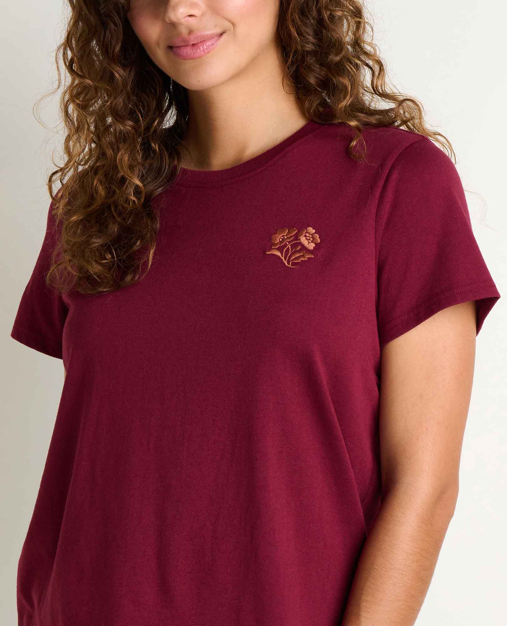 Re-Form Embroidery SS Crew
