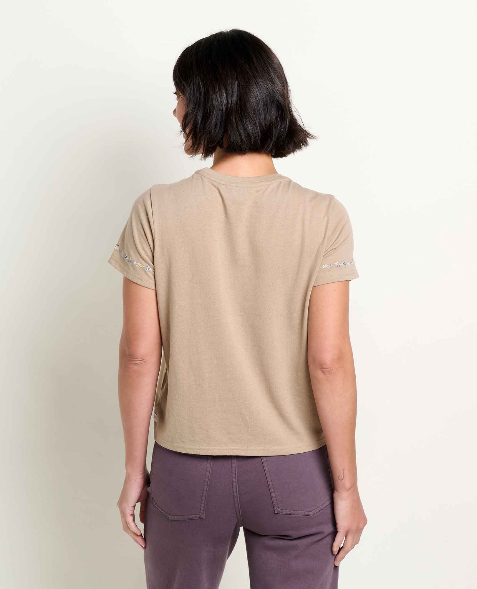 Re-Form Embroidery SS Crew