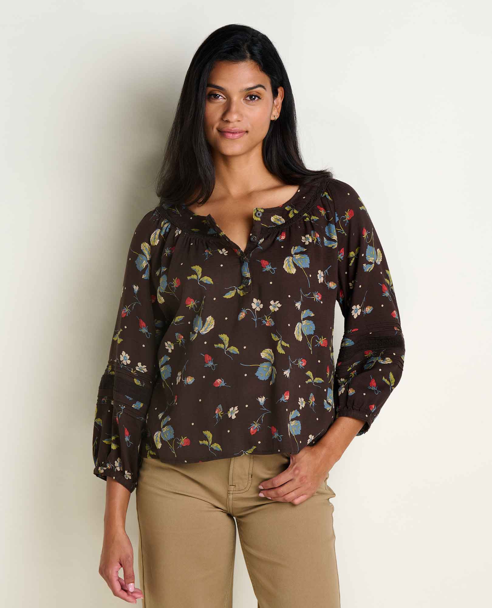Manzana Peasant LS Shirt
