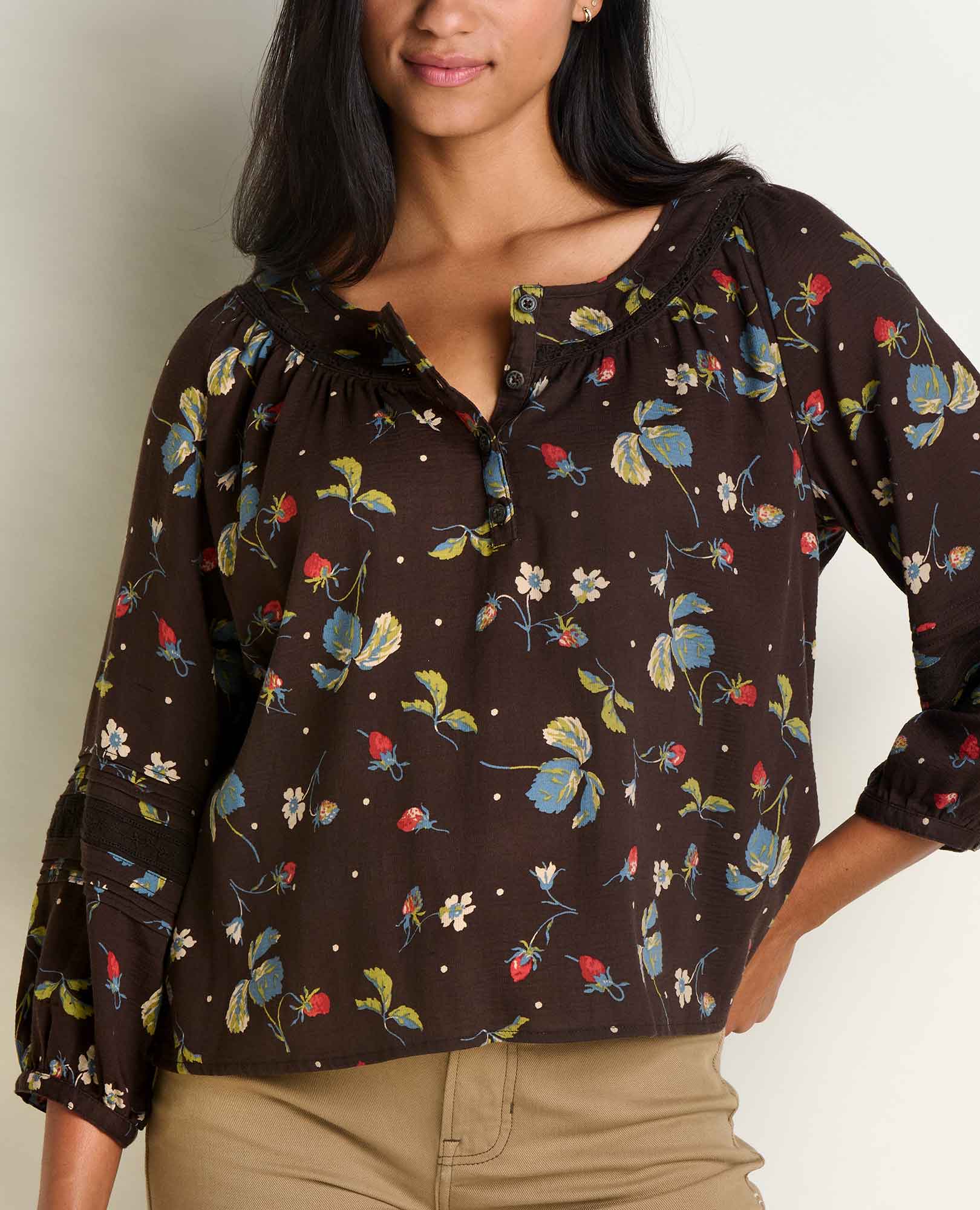 Manzana Peasant LS Shirt