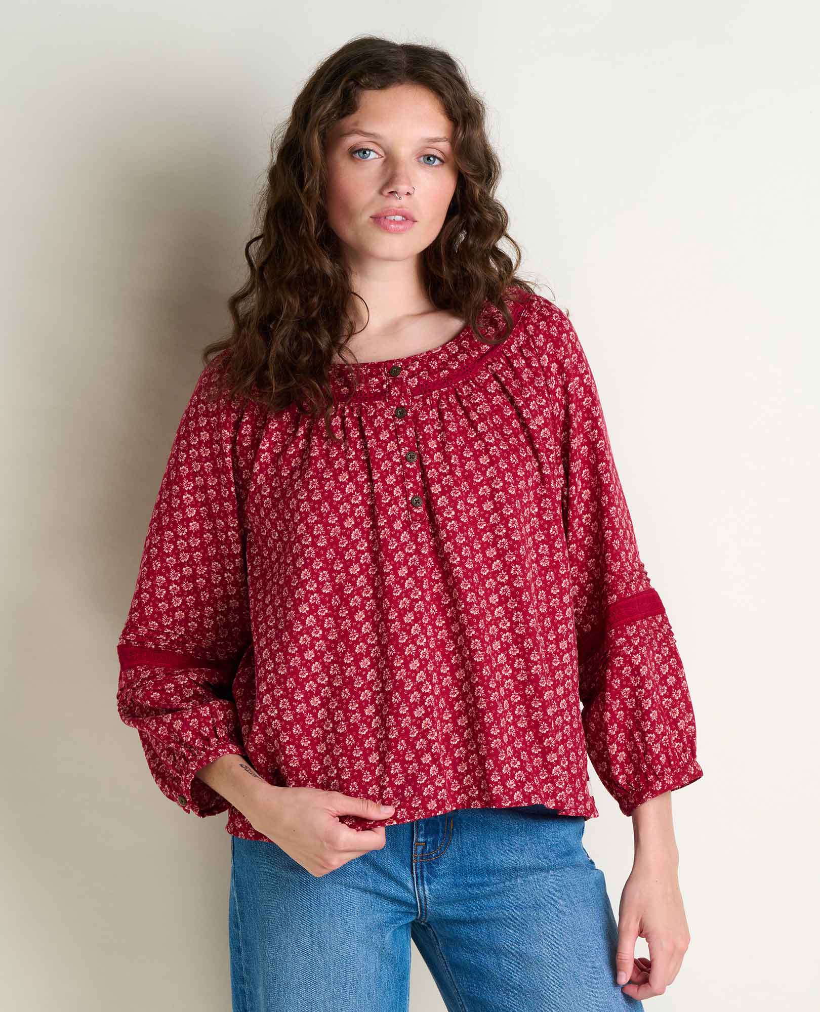 Manzana Peasant LS Shirt
