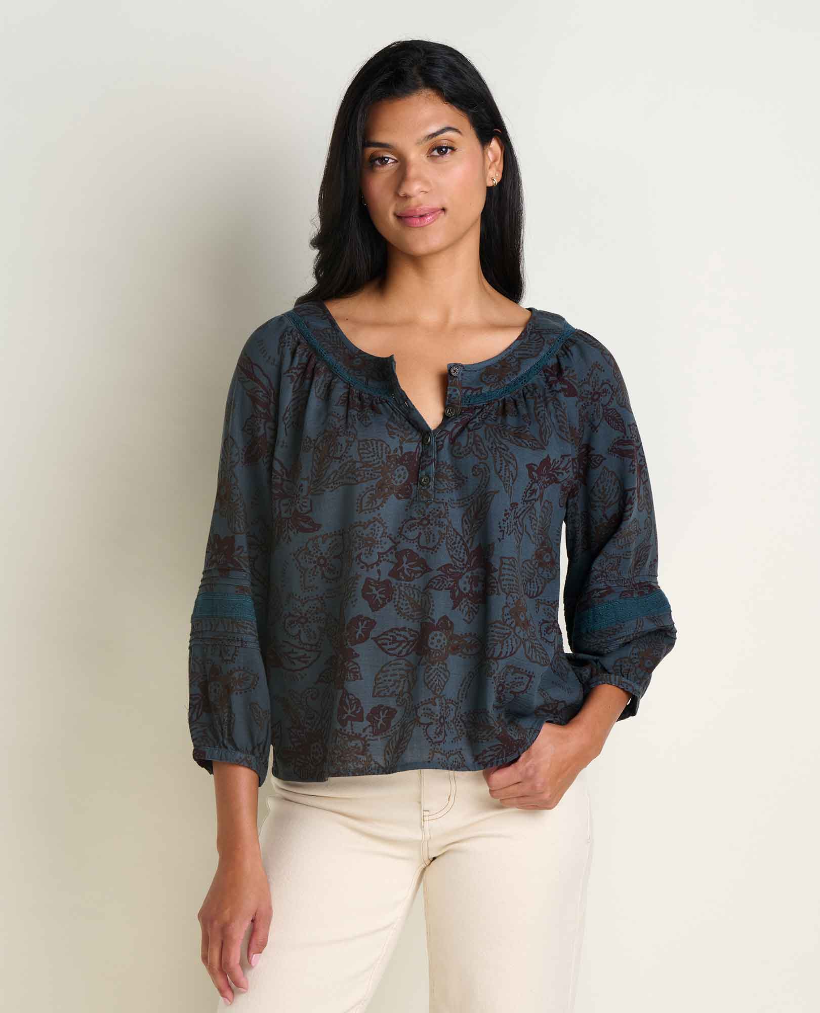 Manzana Peasant LS Shirt