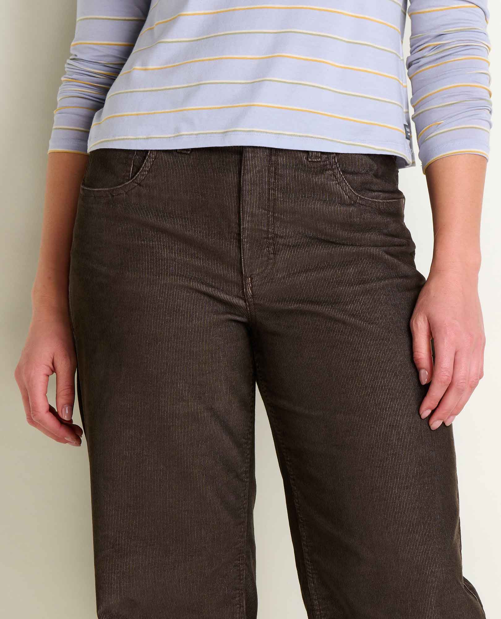 Coaster Corduroy Wide Leg Pant