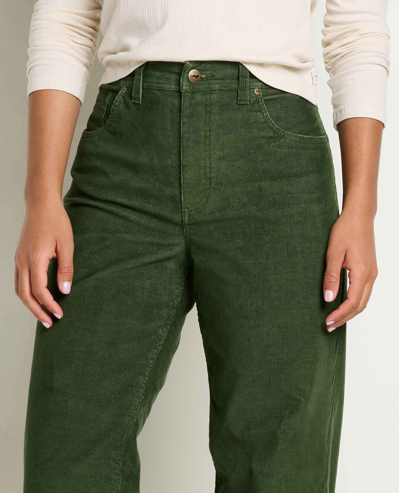 Coaster Corduroy Wide Leg Pant