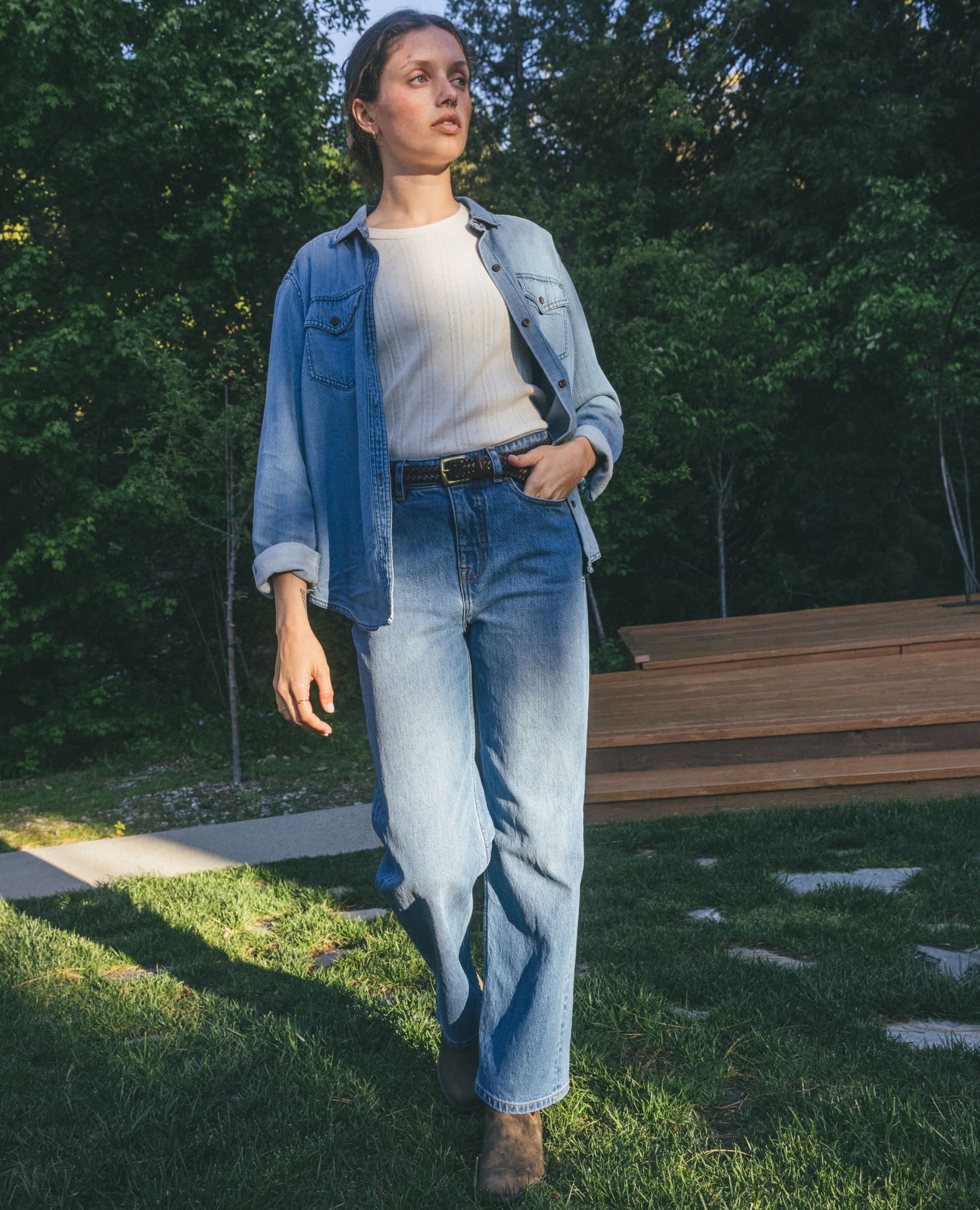 Pinon Soft Denim Shirt