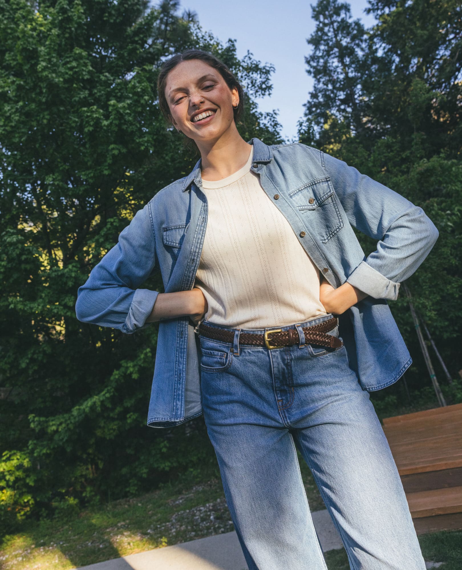 Pinon Soft Denim Shirt