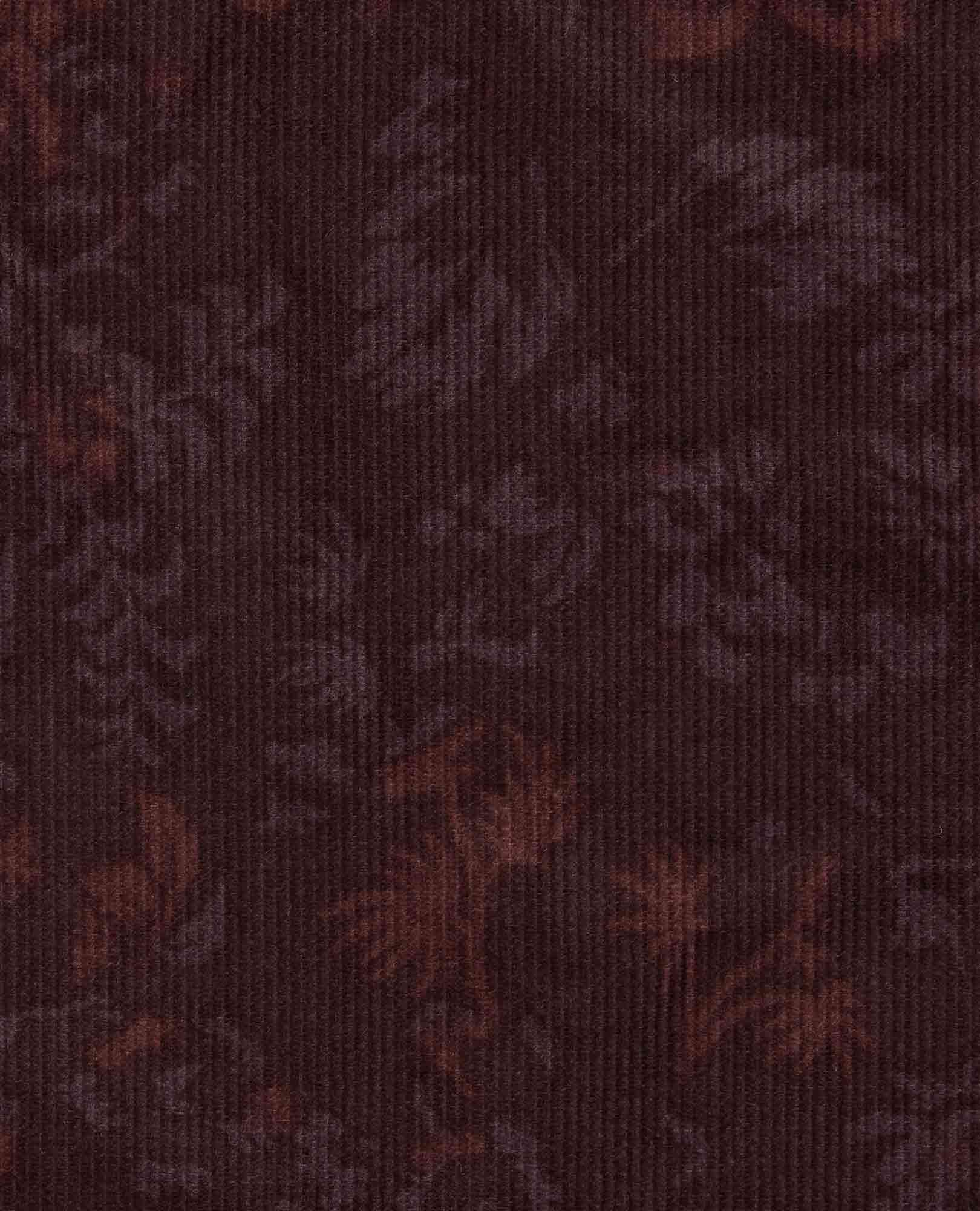 Cattail Corduroy Tiered Midi Skirt - Carob Floral Print