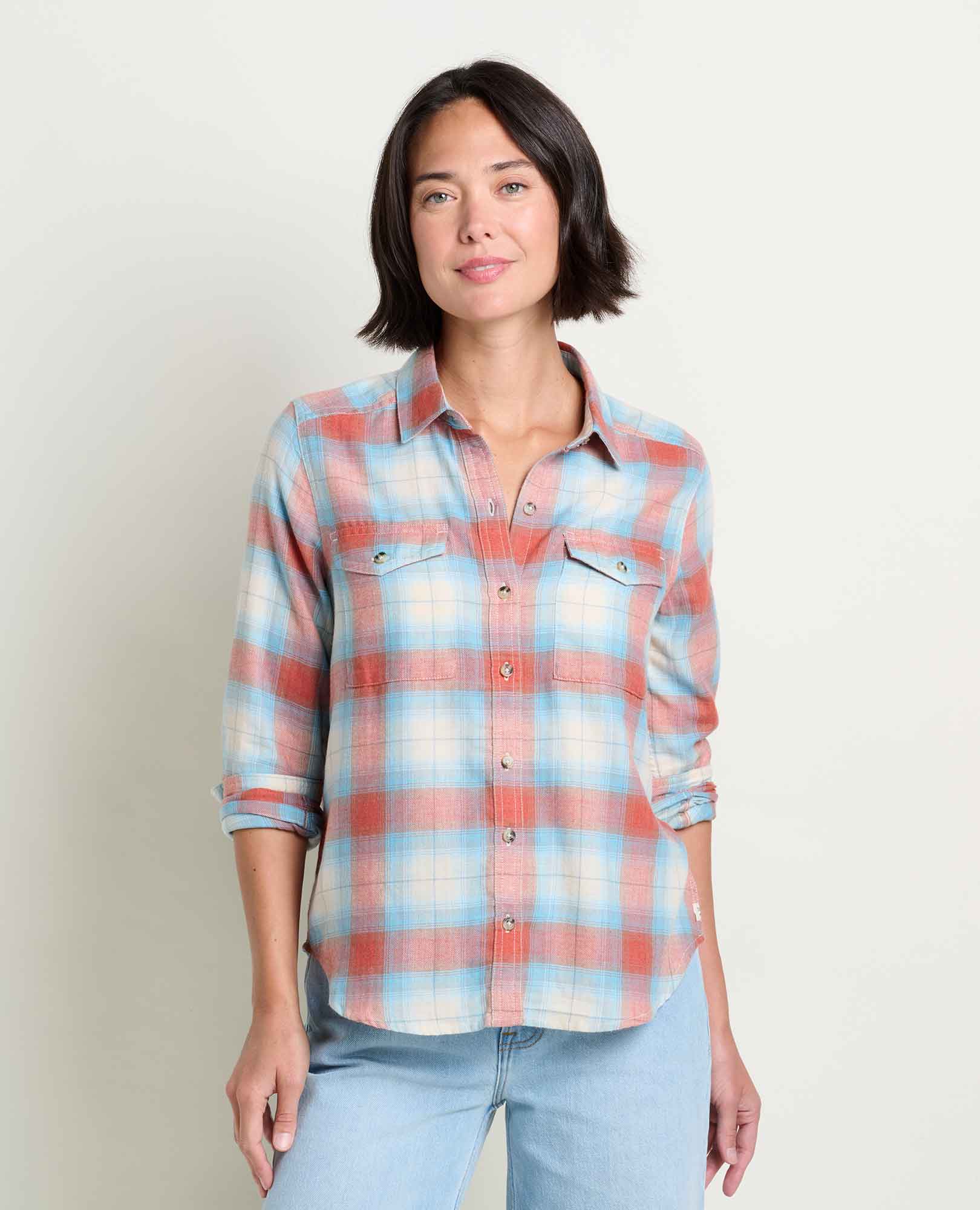 Re-Form Flannel - Almond Pattern