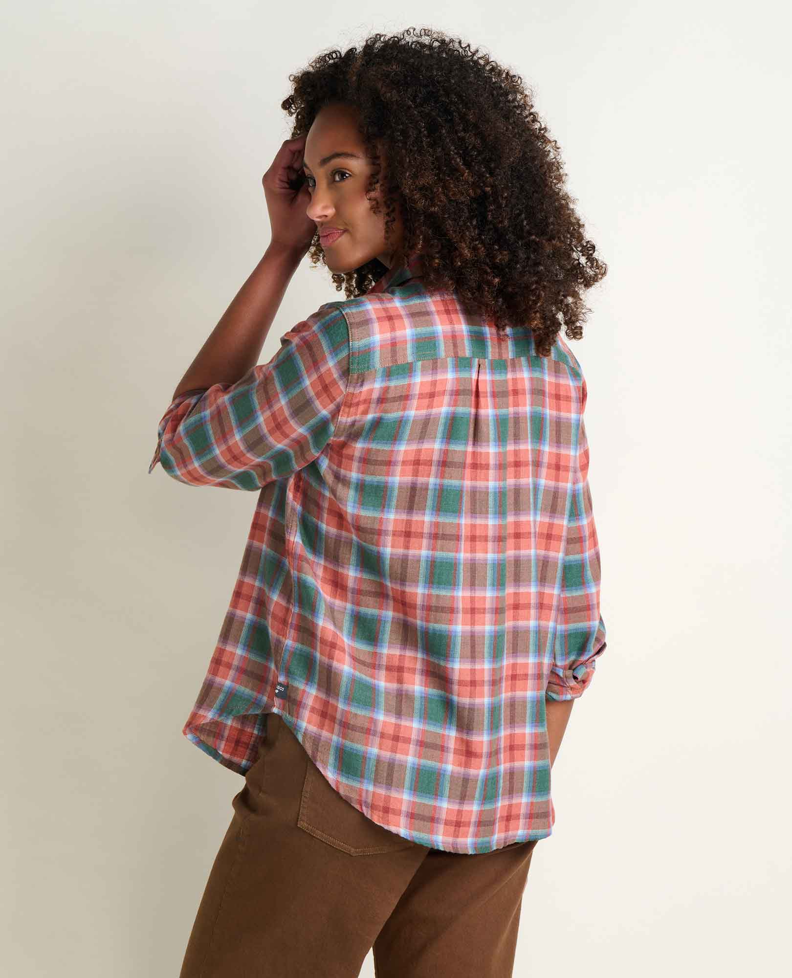 Re-Form Flannel Shirt - Clay Pattern