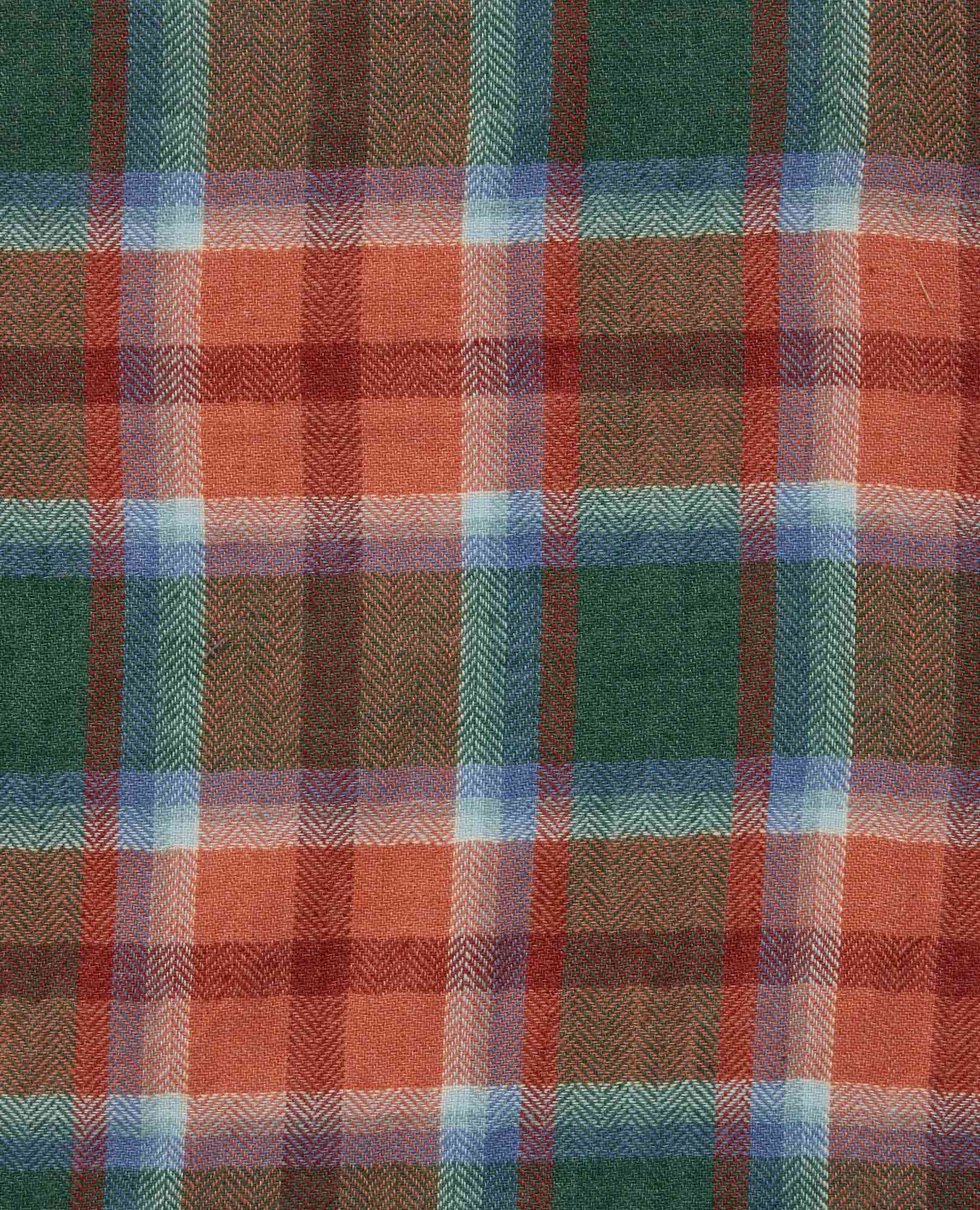 Re-Form Flannel Shirt - Clay Pattern