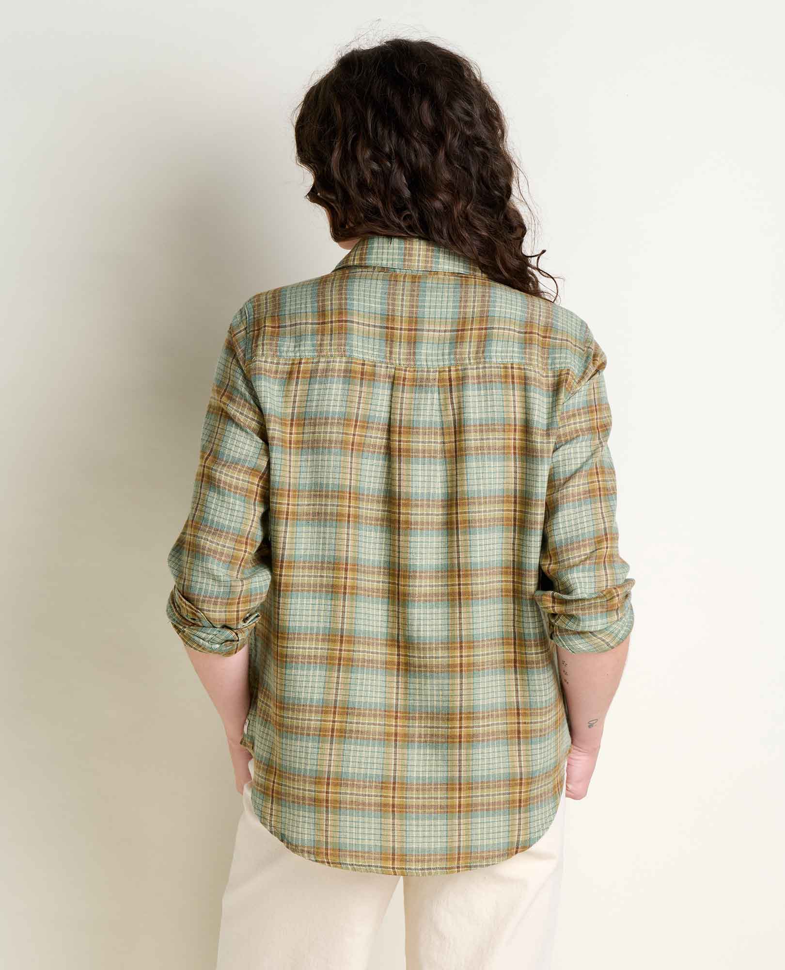 Re-Form Flannel Shirt - Sandstone Pattern