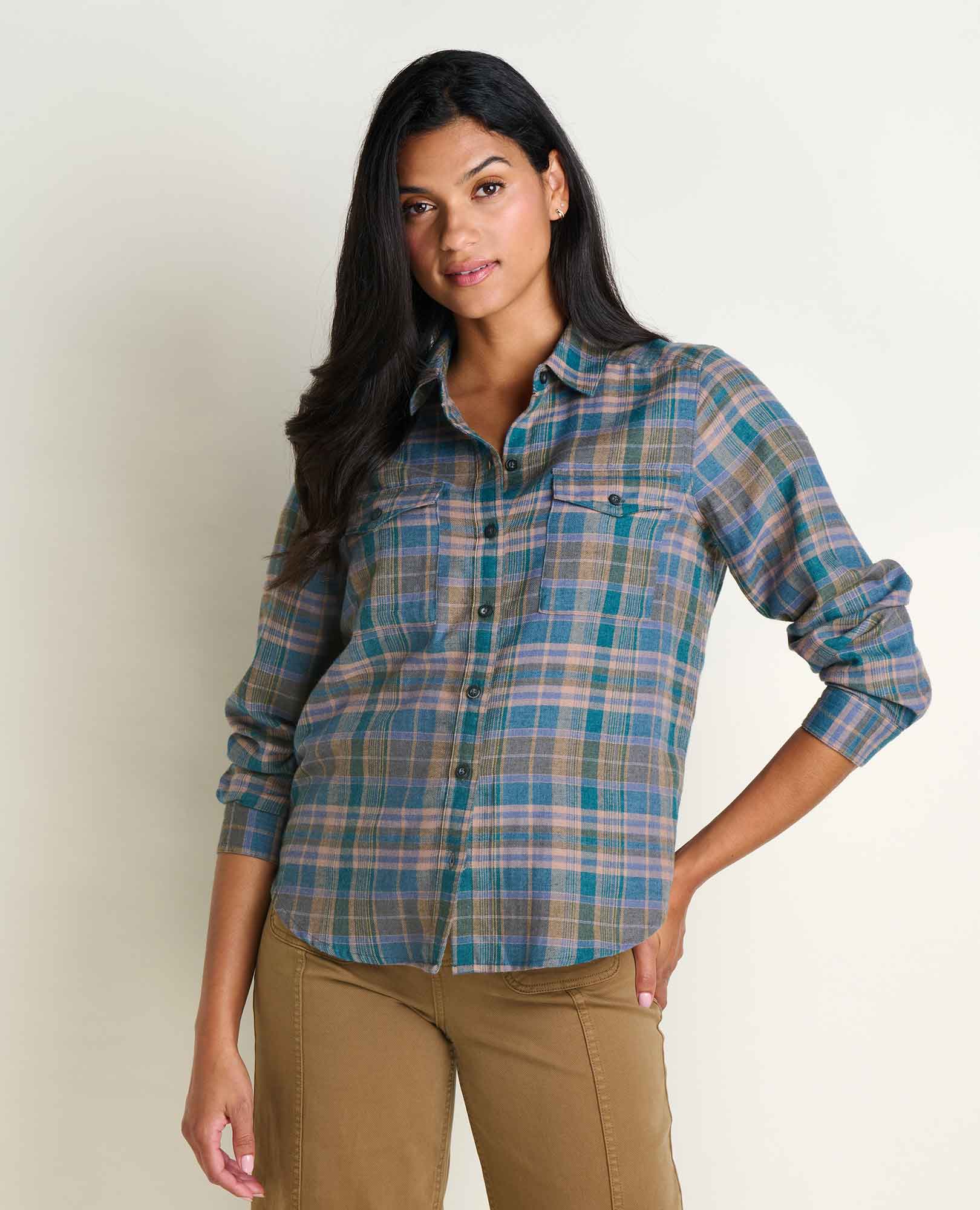 Re-Form Flannel Shirt - Twilight Pattern