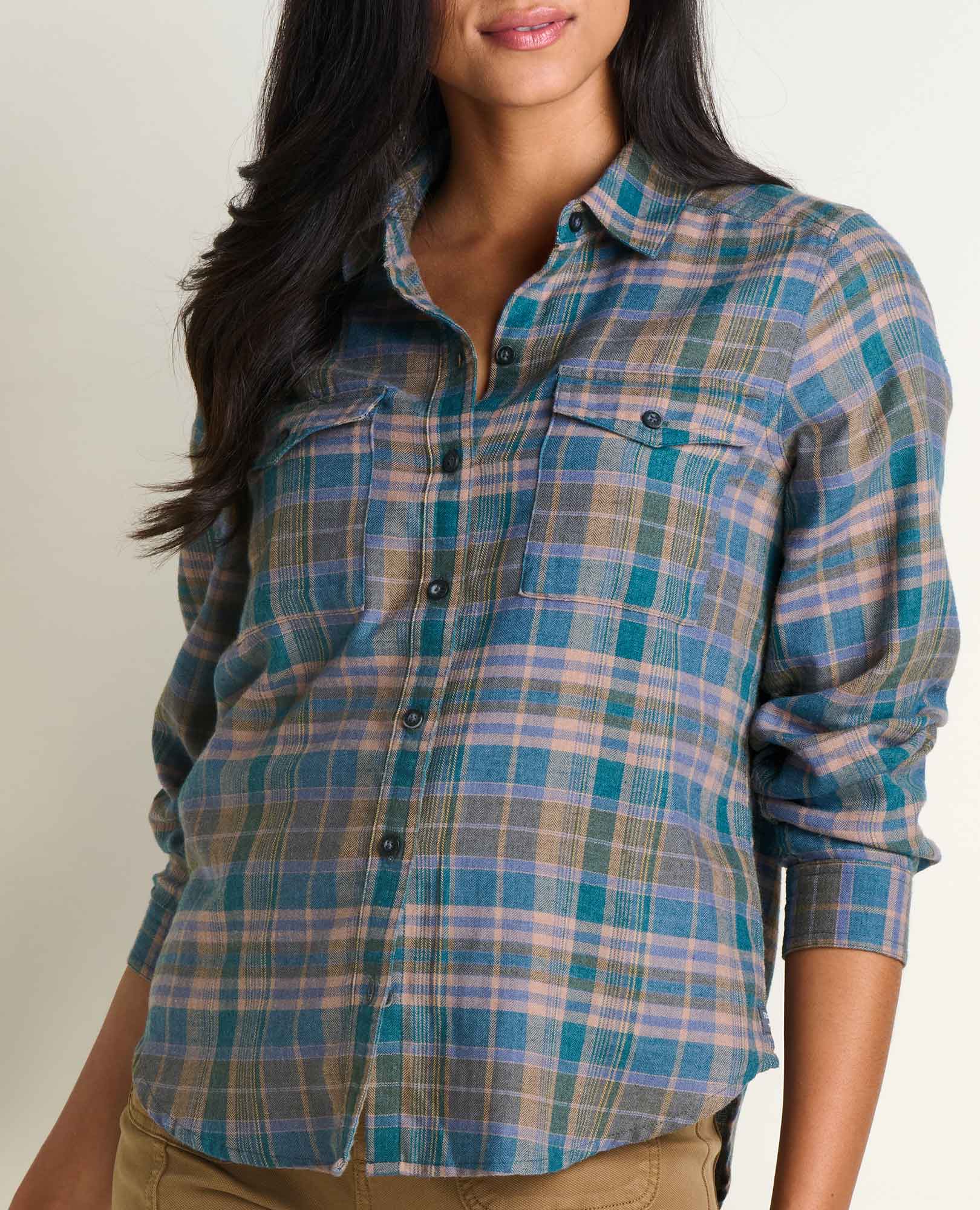 Re-Form Flannel Shirt - Twilight Pattern