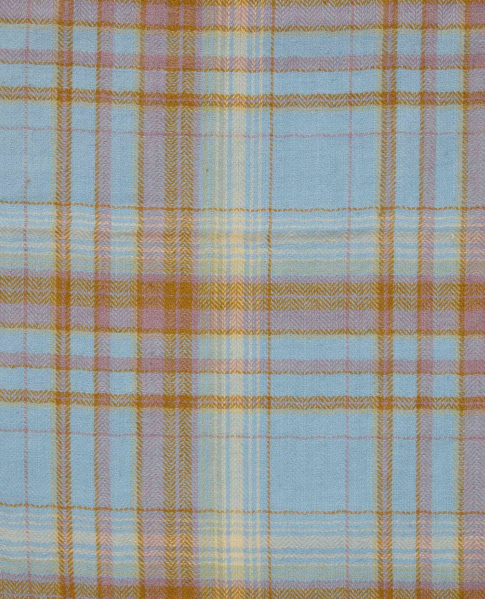 Re Form Flannel Shirt - Weather Blue Pattern