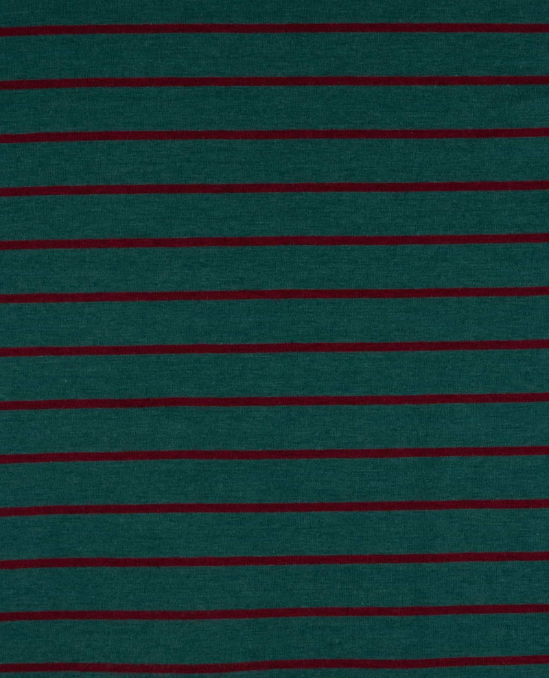 Rose Long Sleeve Tee - Port Bold Stripe