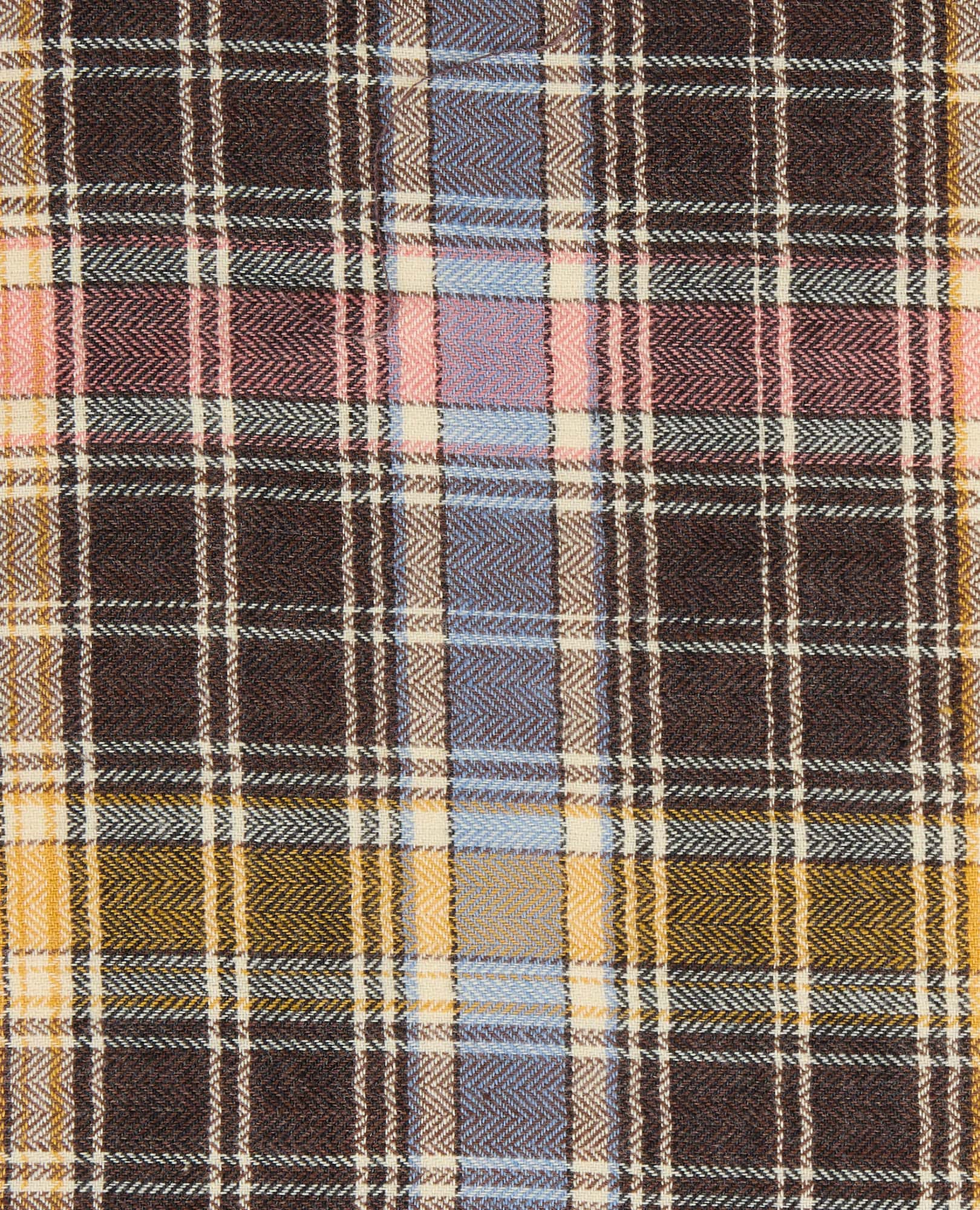 Re-Form Flannel Long Sleeve Shirt - Chestnut Check