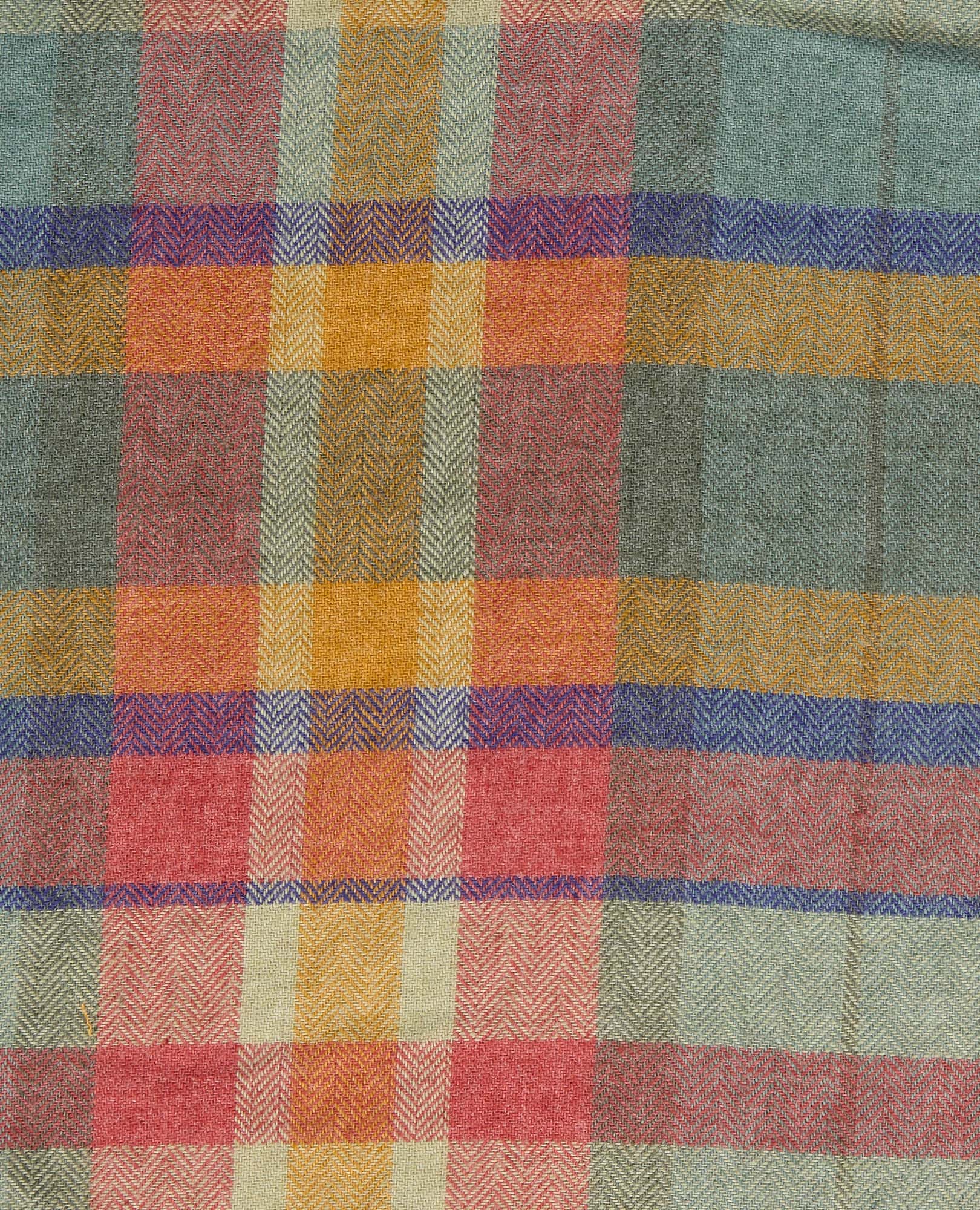 Re-Form Flannel Long Sleeve Shirt - Yucca Madras