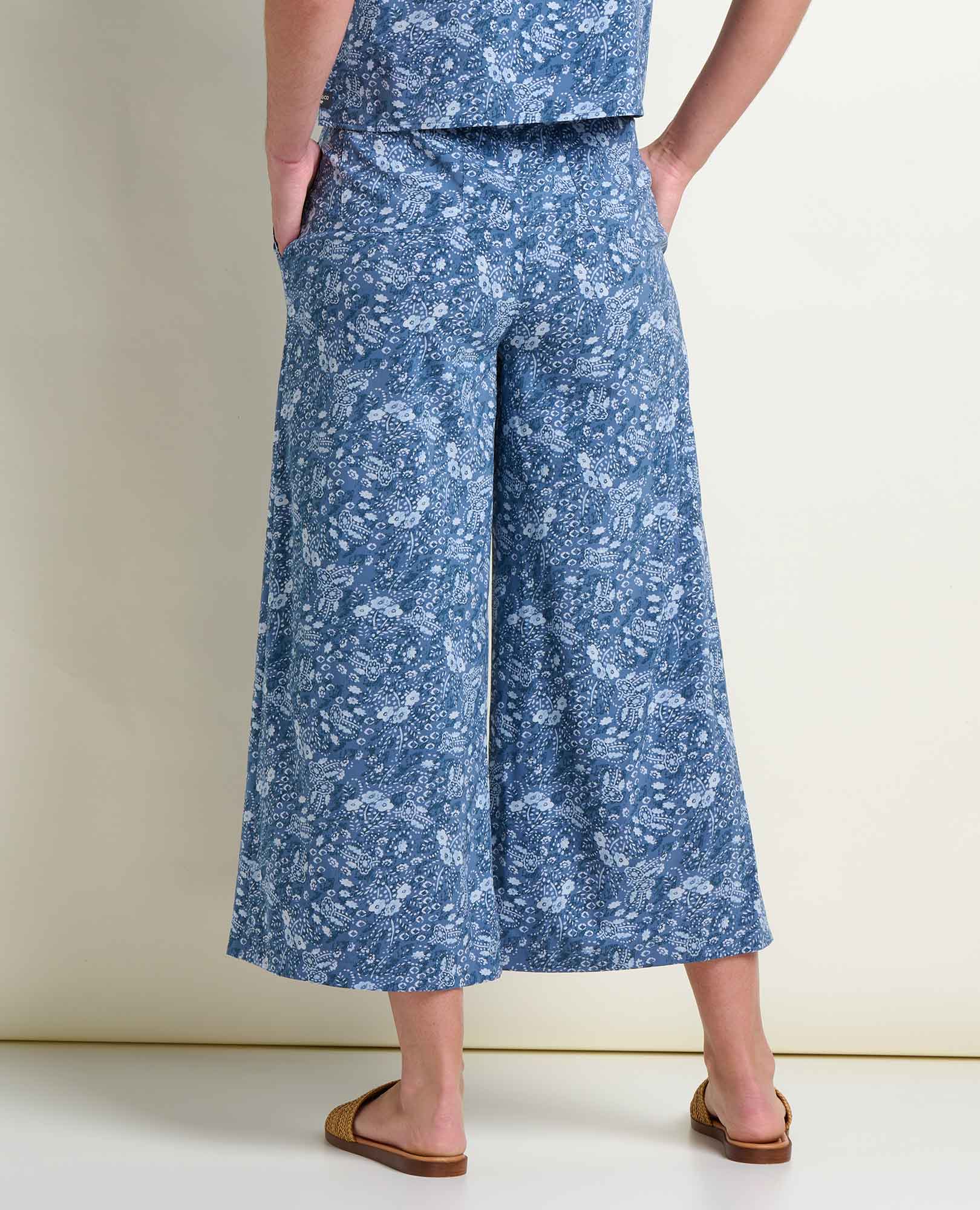 Sunkissed Wide Leg Crop Pant