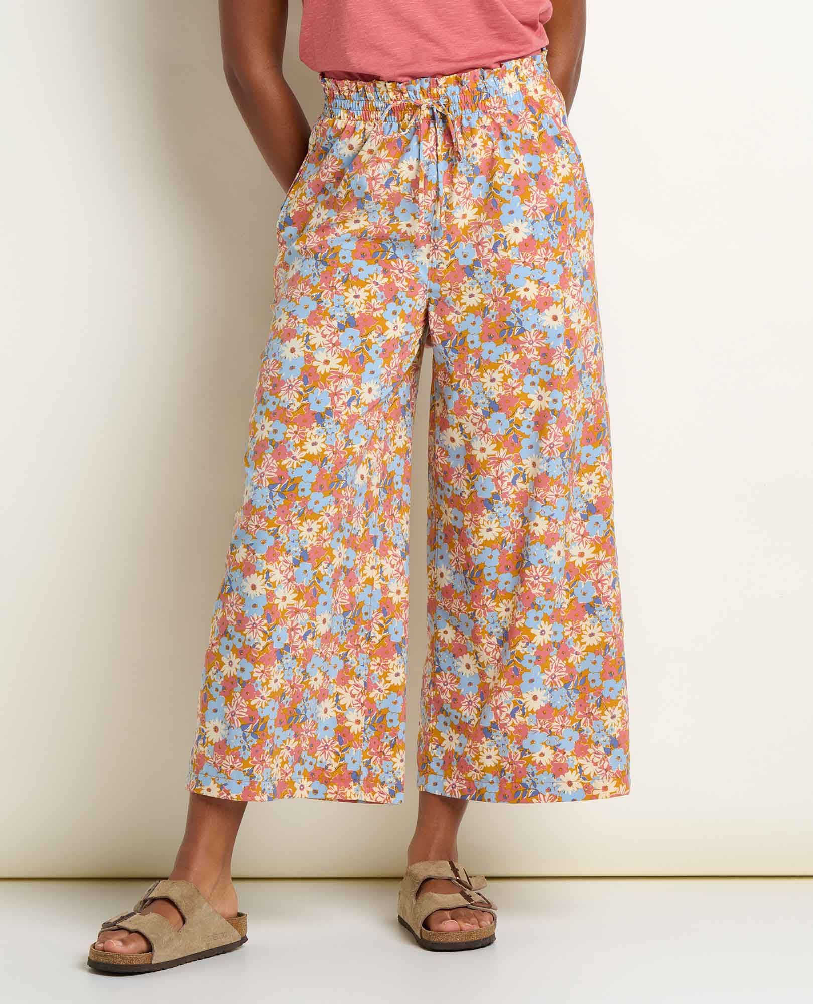 Sunkissed Wide Leg Crop Pant