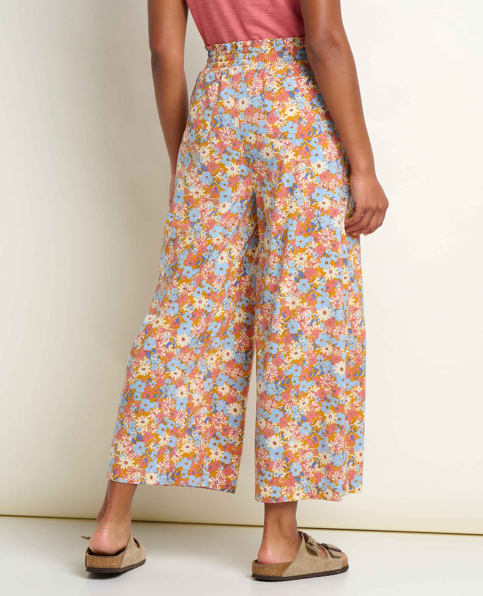 Sunkissed Wide Leg Crop Pant