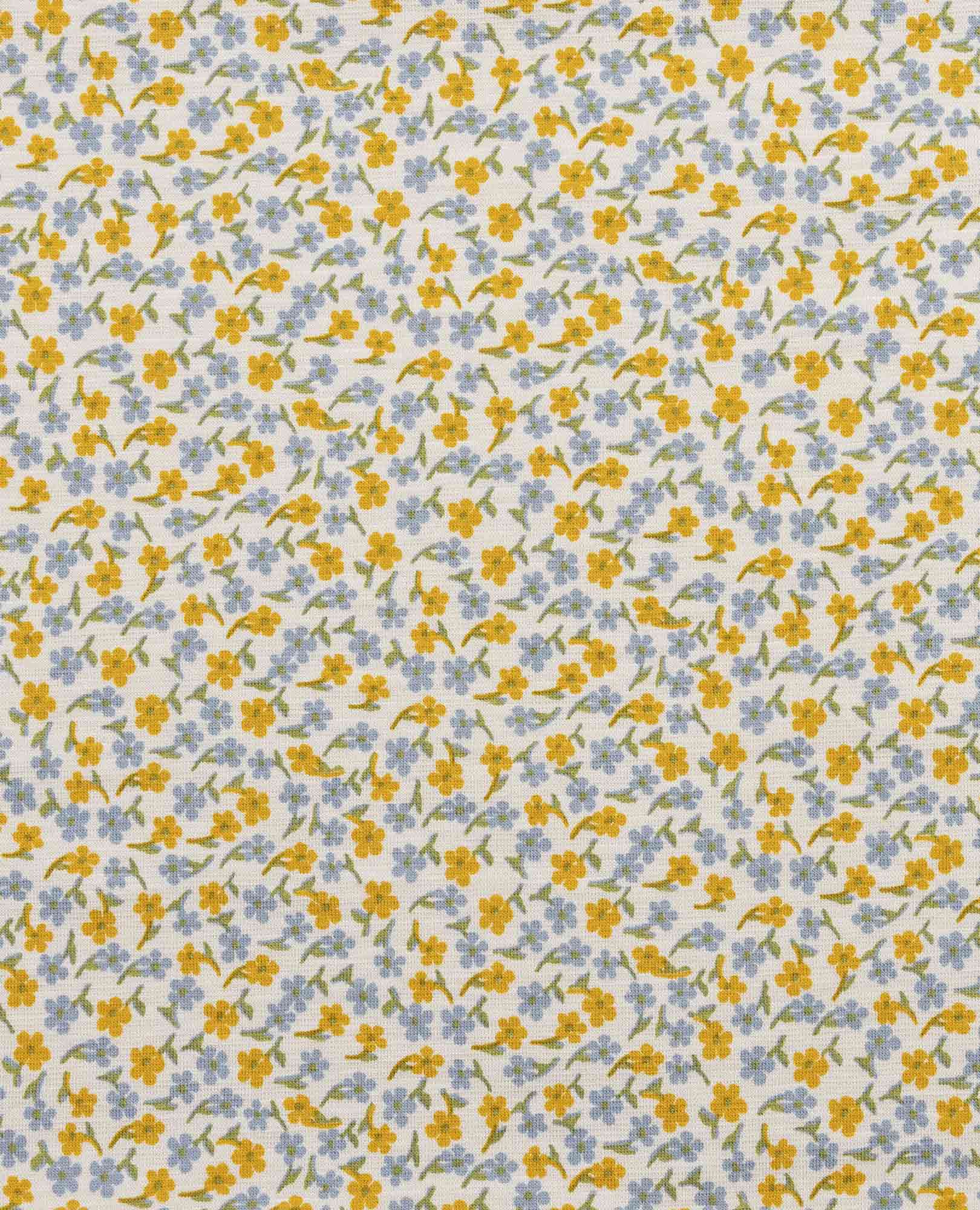 Freesia Wrap Dress - Gold Print