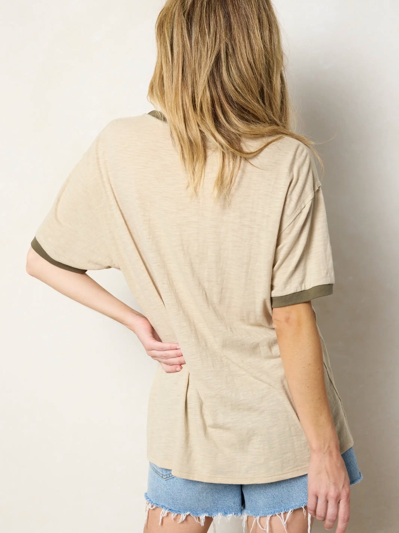 Picnic Club Oversized Ringer Tee