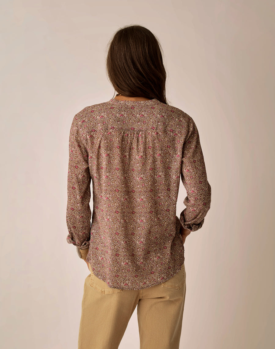 Dylan Gauze Shirt - Golden Garden