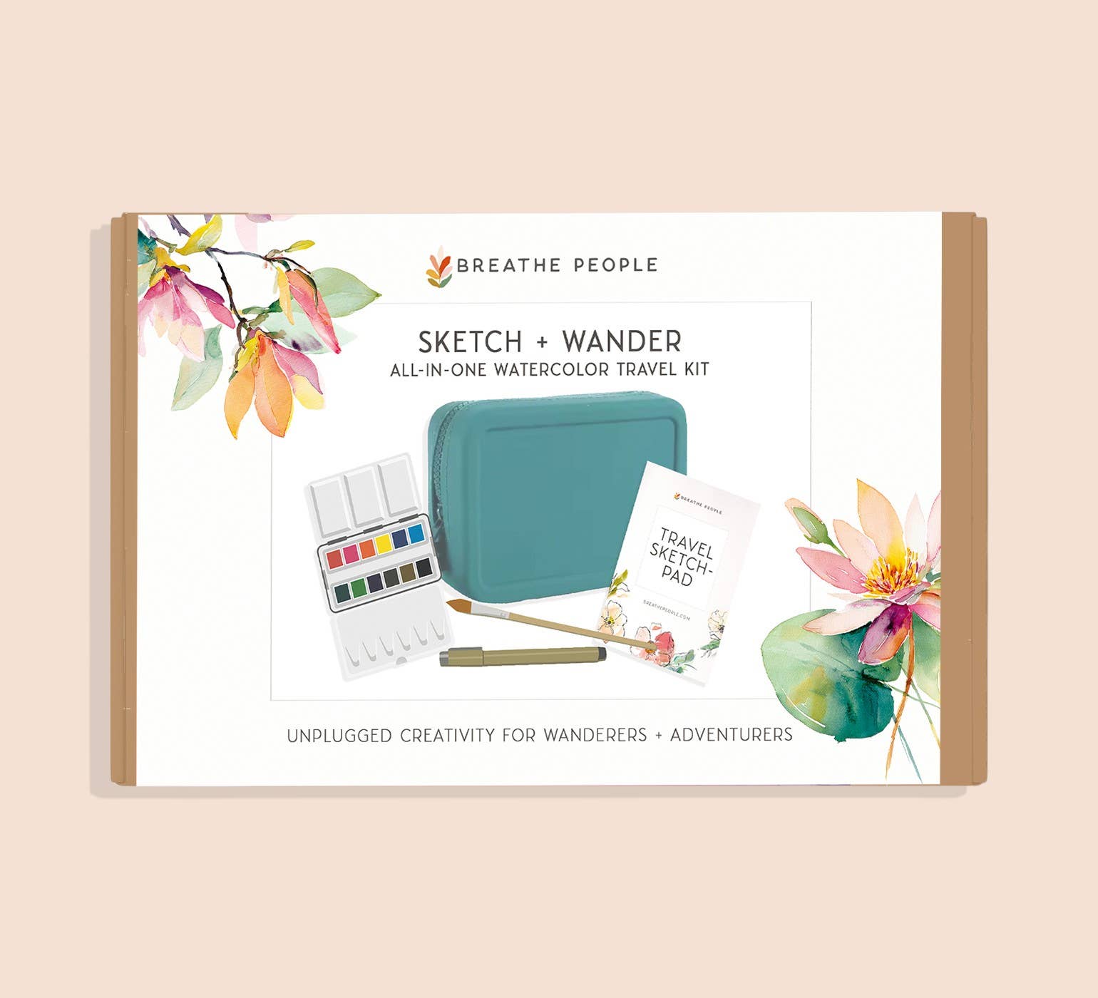 Sketch + Wander Watercolor Travel Kit