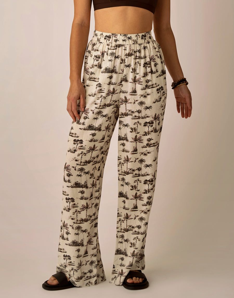 Nico Linen Pant - Toile