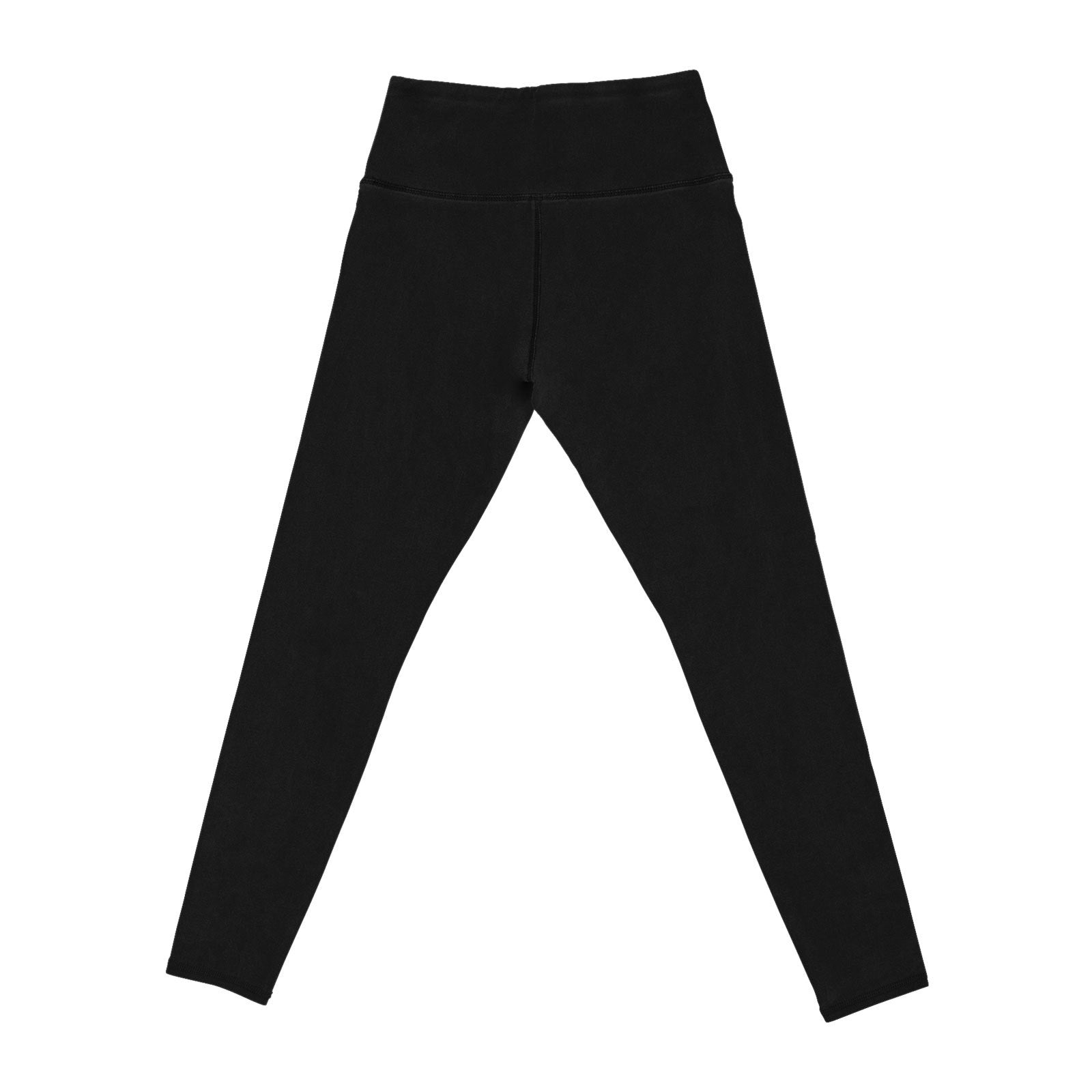 Fleece-Lined Leggings - Black
