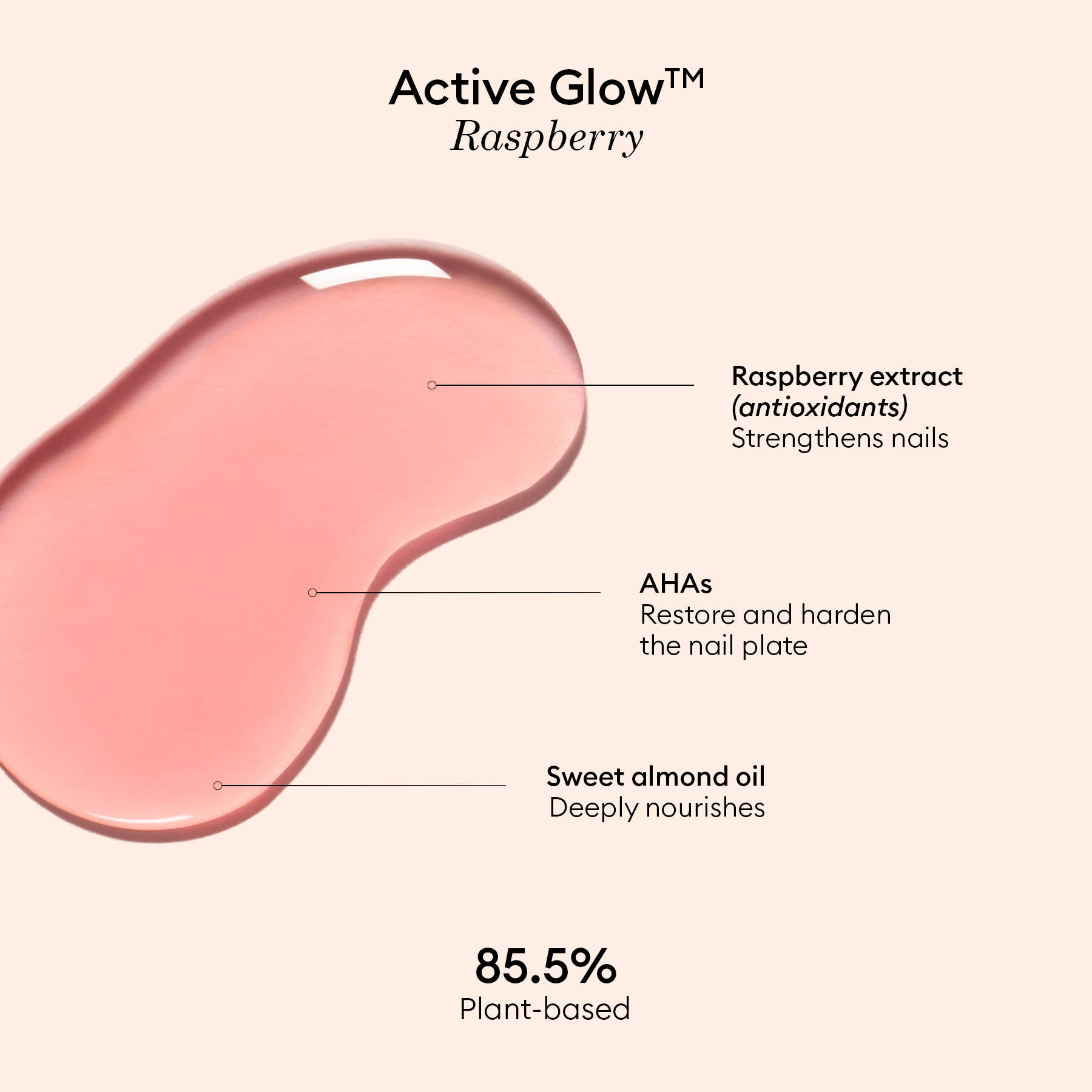 Active™ Glow Care Polish: Blueberry