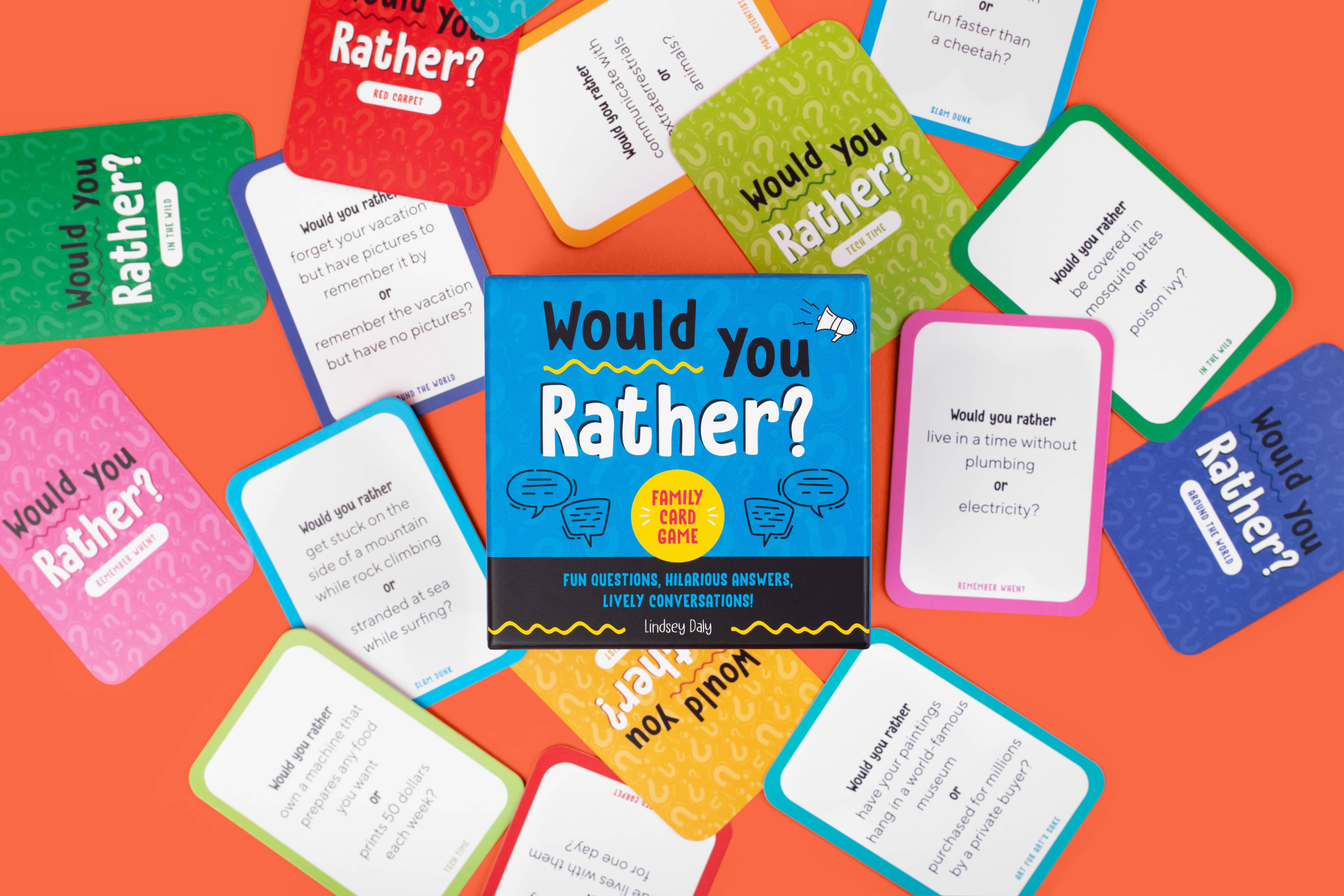 Would You Rather? A Family Card Game