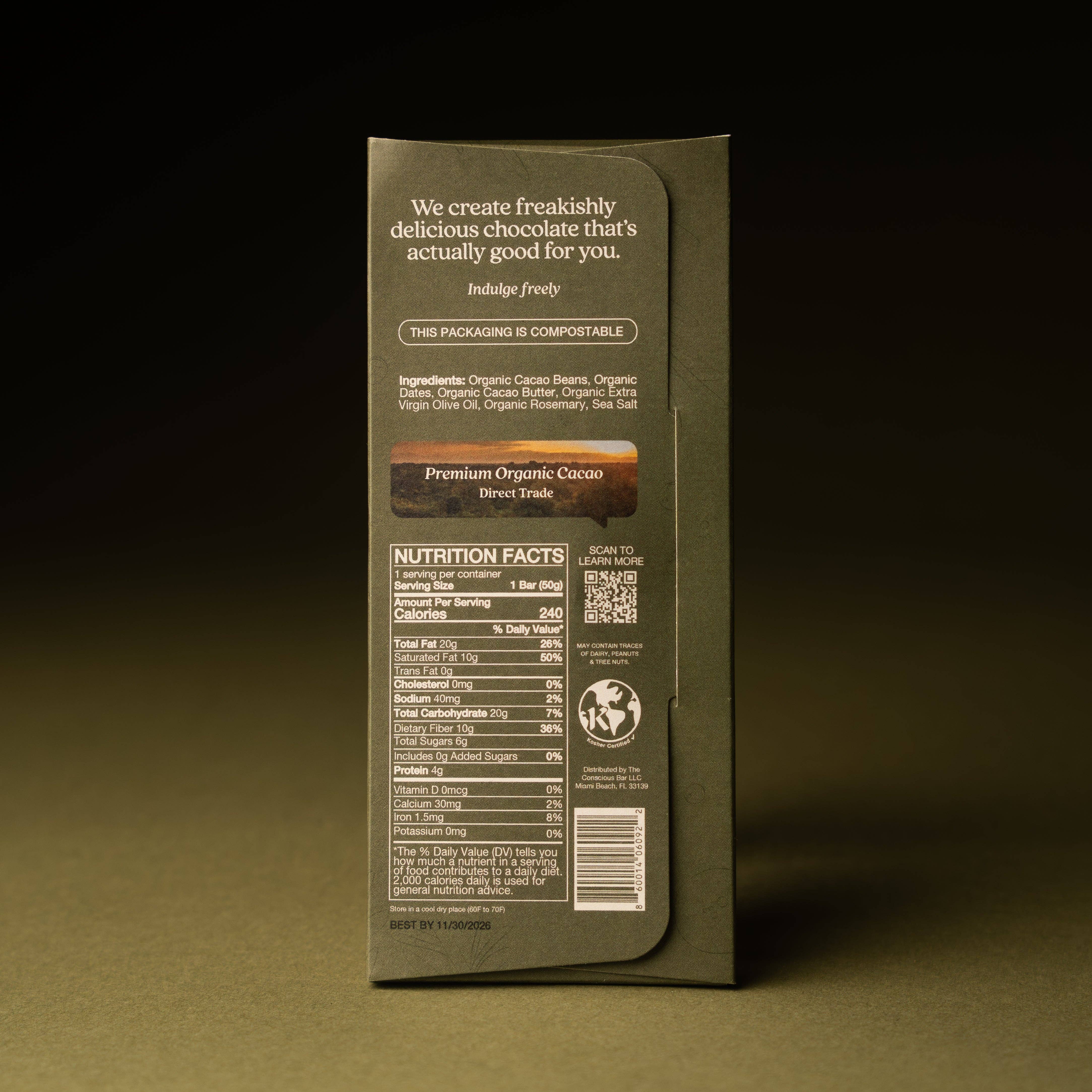The Conscious Bar - Olive Oil Rosemary – Limited Edition