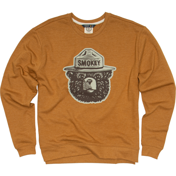 Smokey Logo Sweatshirt: Bronze