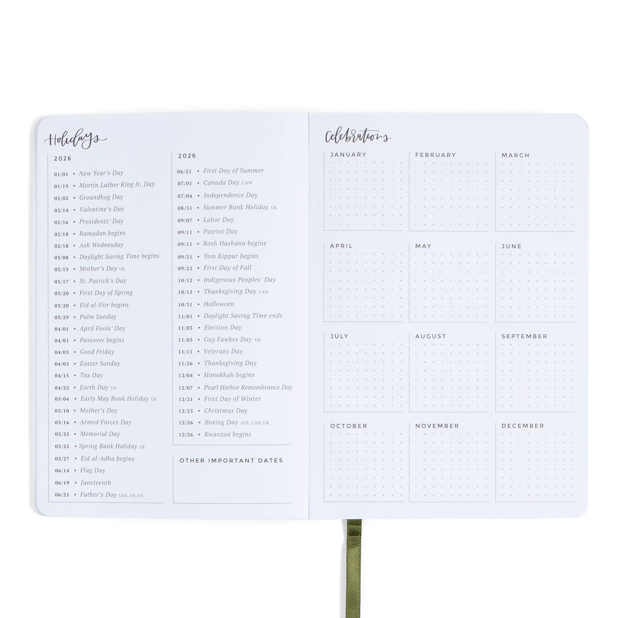Augustine Petite Planner: 2026 Calendar Year